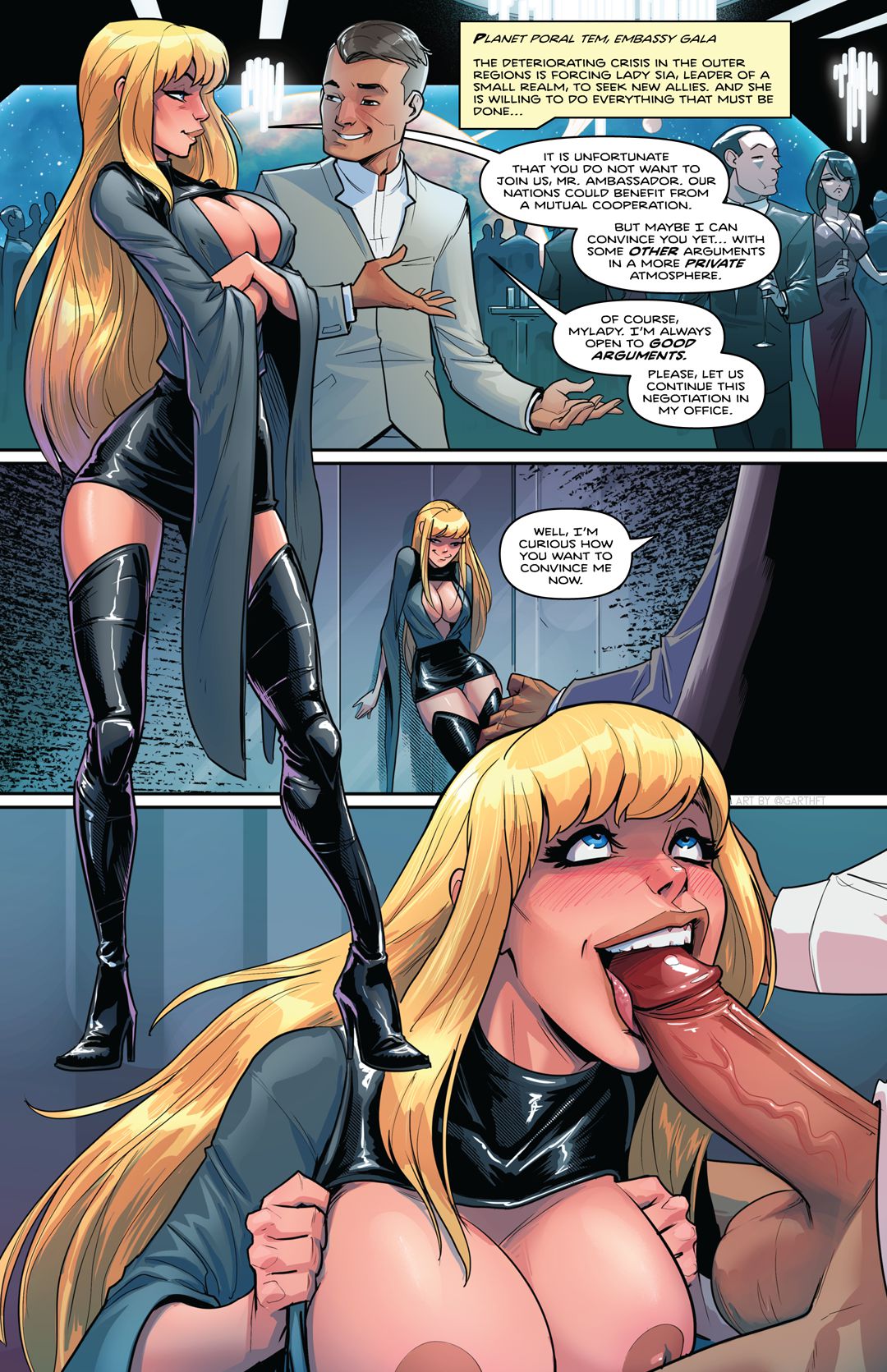 Sia’s Ways Of Diplomacy - Chapter 1