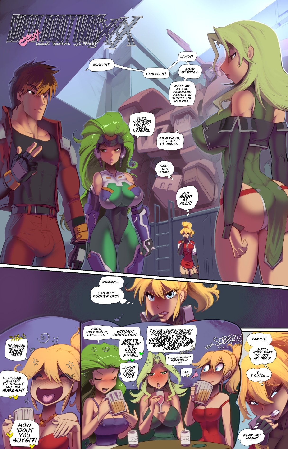 Super Sexy Robot Wars XXX - Chapter 1