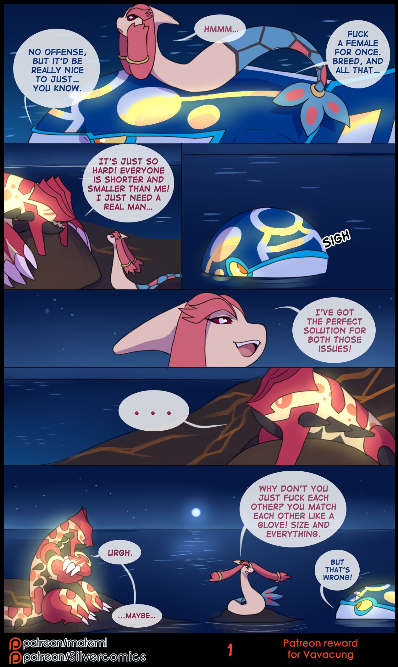 Groudon x Kyogre - Chapter 1