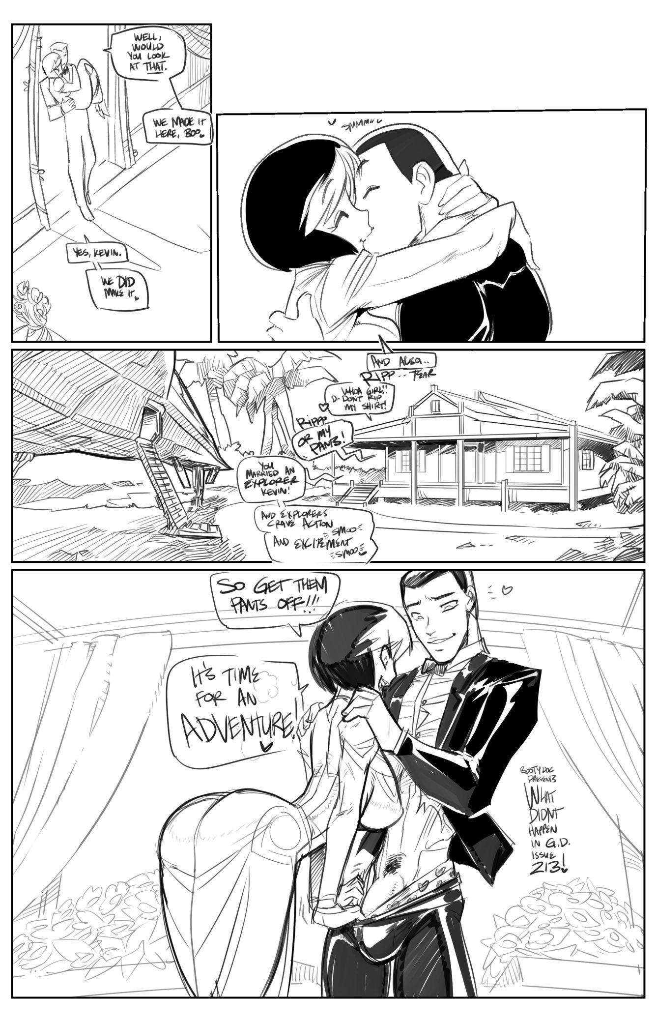 Honeymoon Adventure - Chapter 1