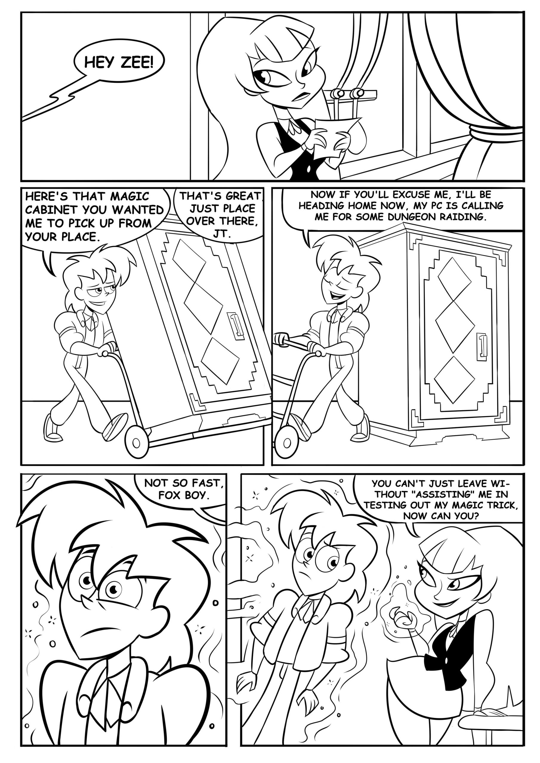 Zatanna’S Magic Trick 1-2 - Chapter 1