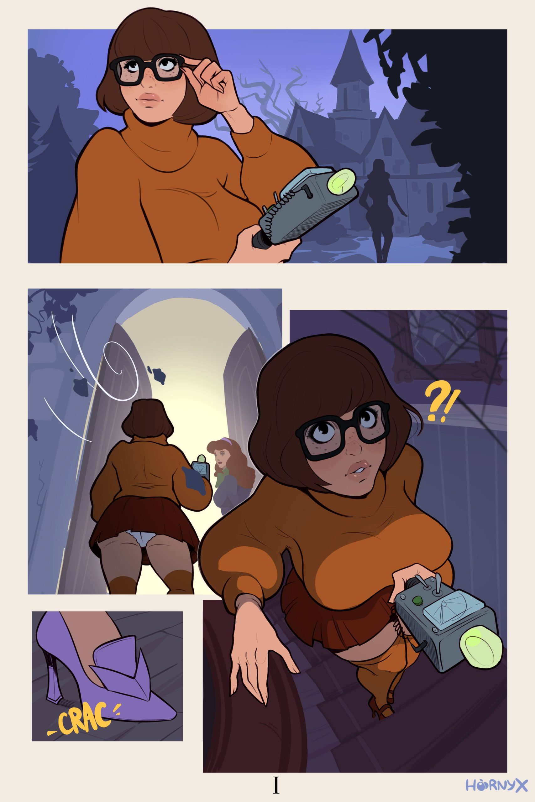 Velma and Daphne’s spooky night - Chapter 1