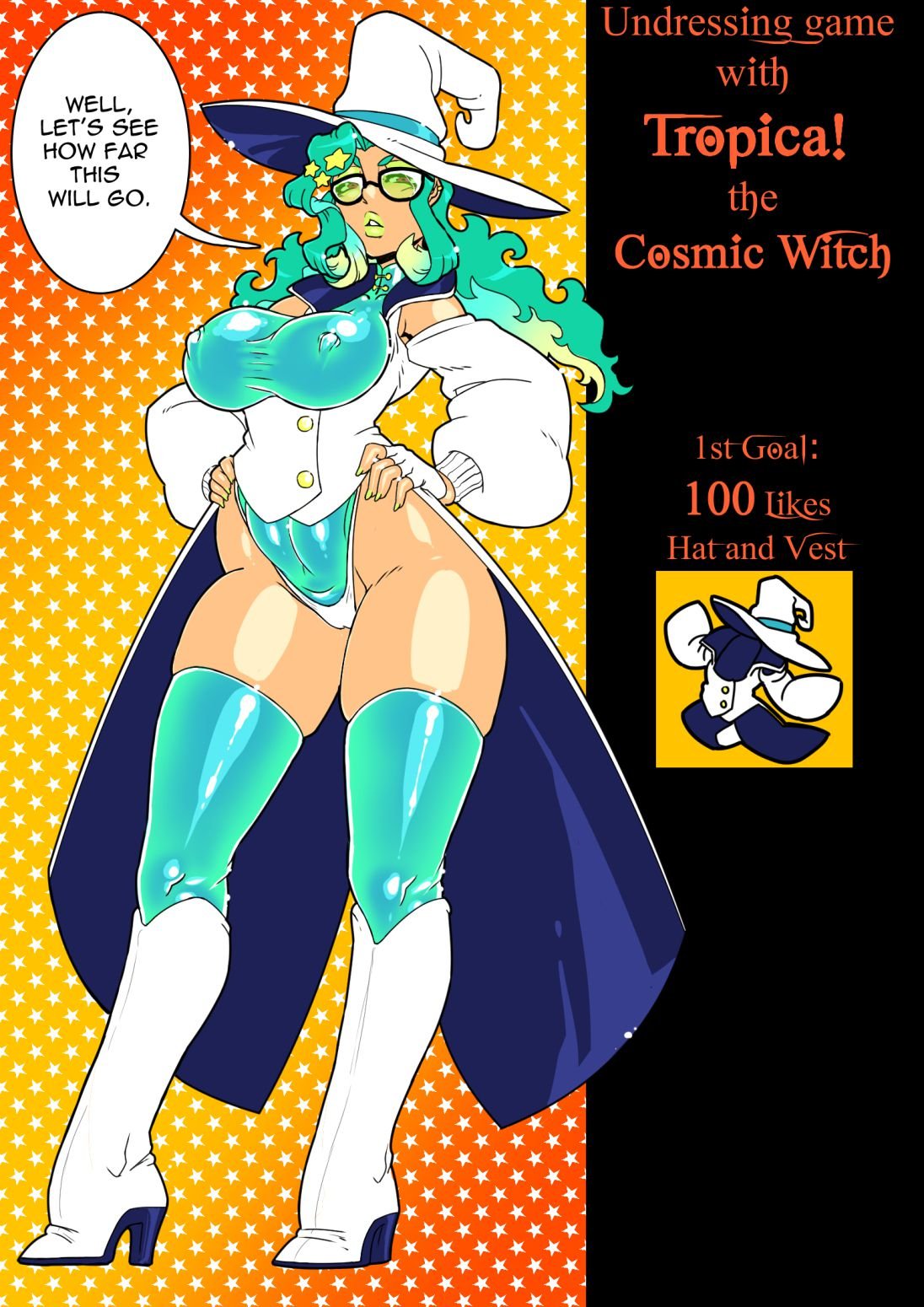 Undressing Game with Tropica the Cosmic Witch - Chapter 1