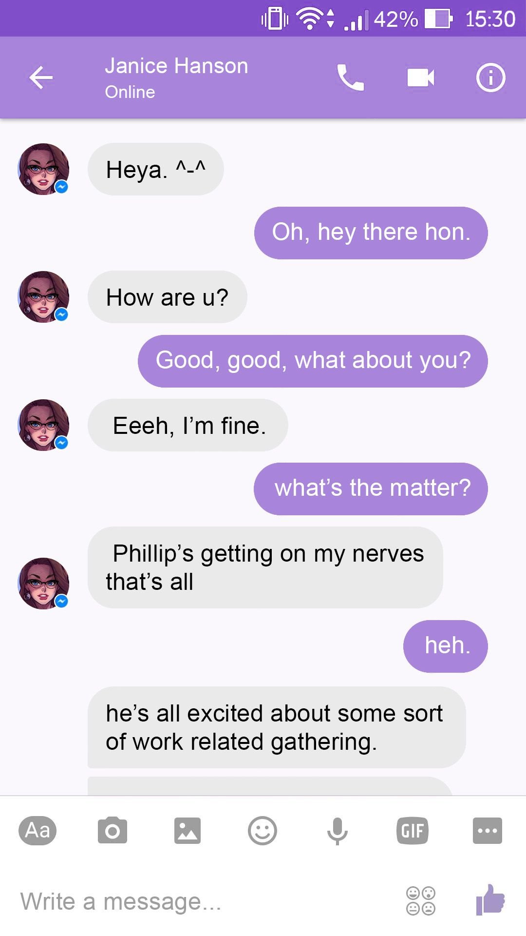 Chat With Janice - Chapter 1