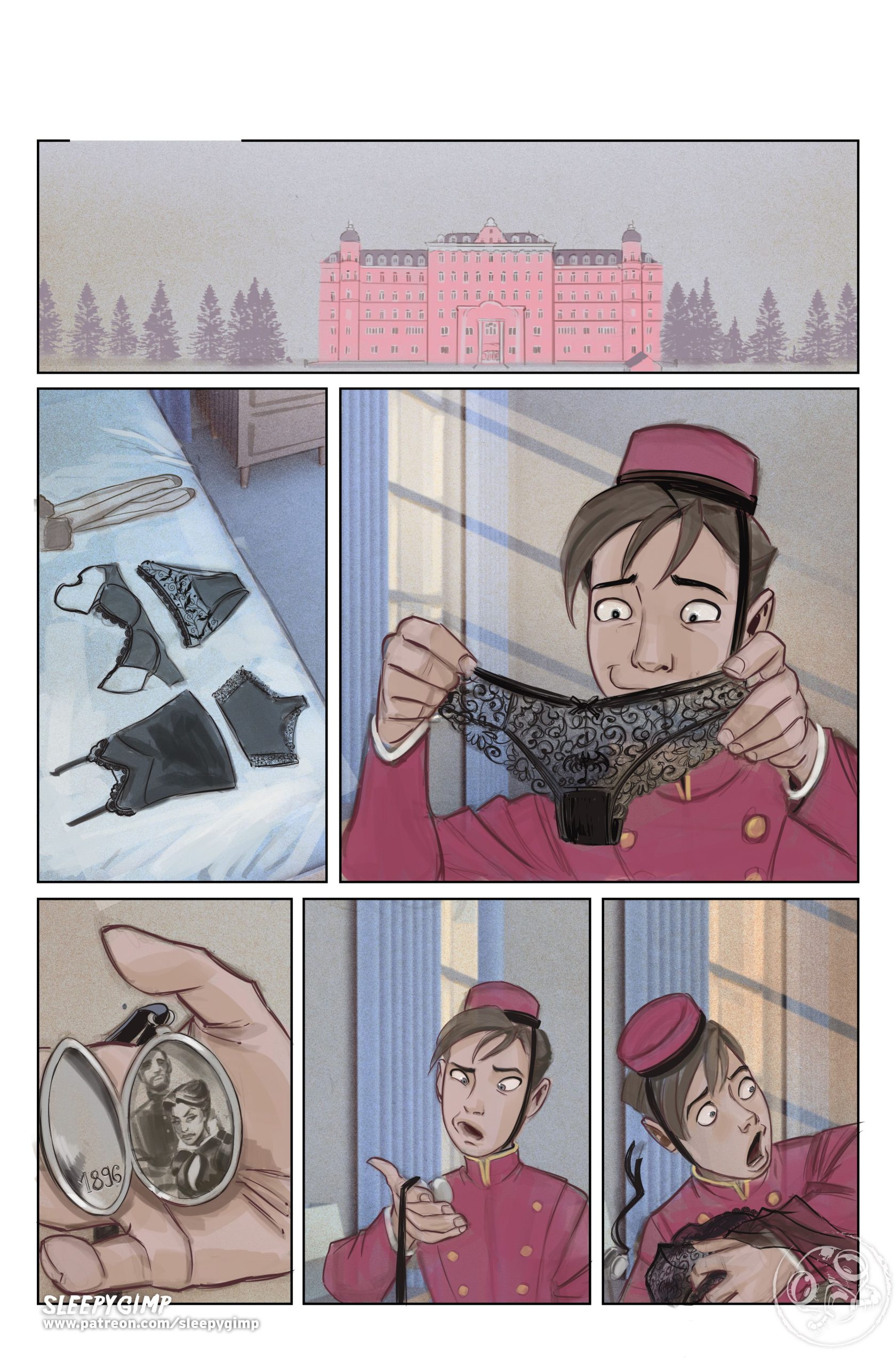 The Lady & The Bellhop (1-4) - Chapter 2