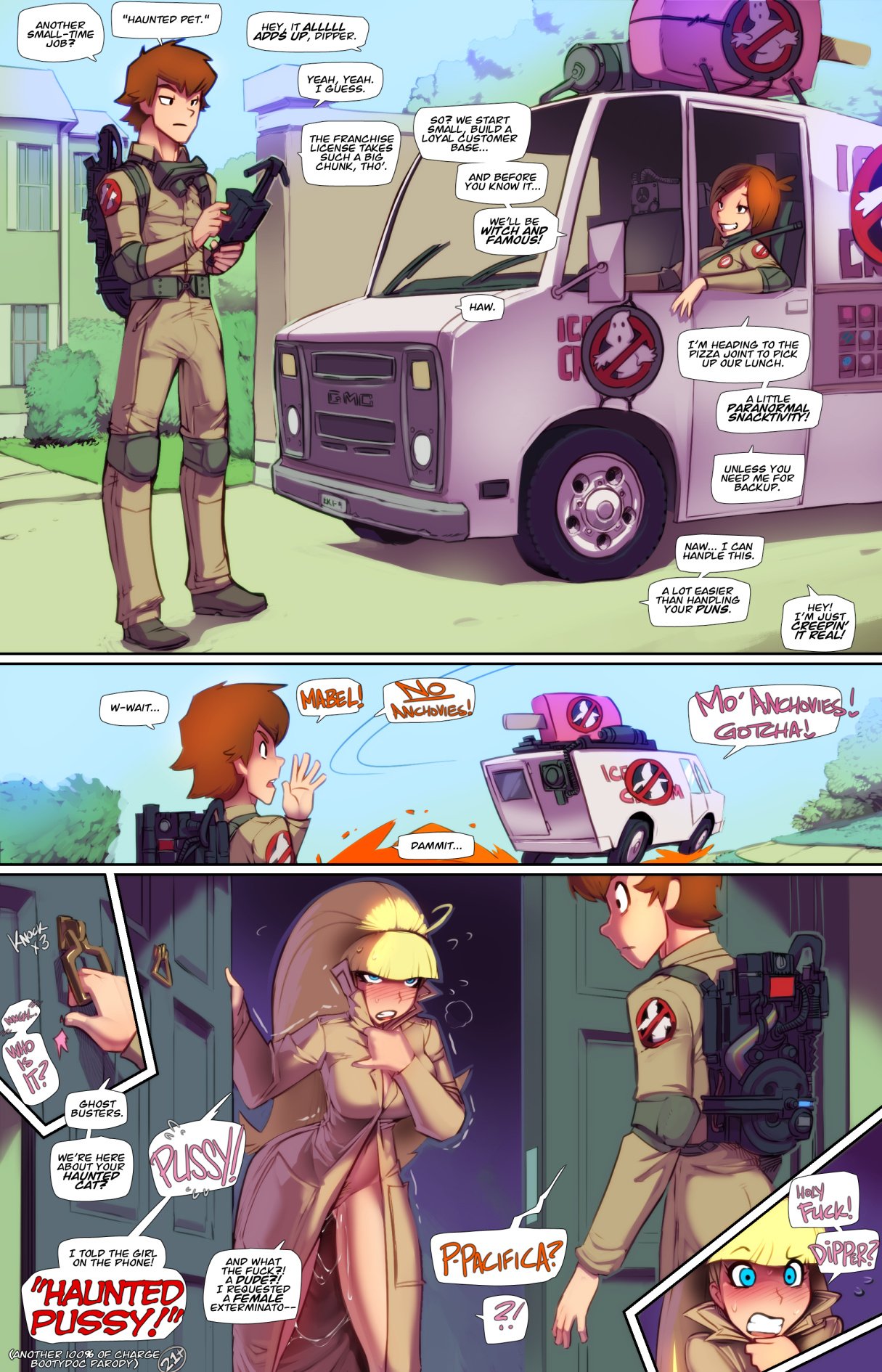 Haunted Pussy! (1-4) - Chapter 1