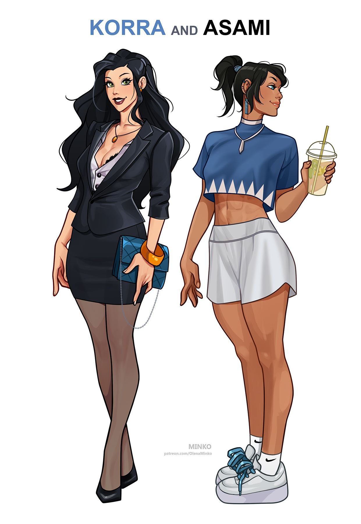 Korra and Asami: Office Story - Chapter 1