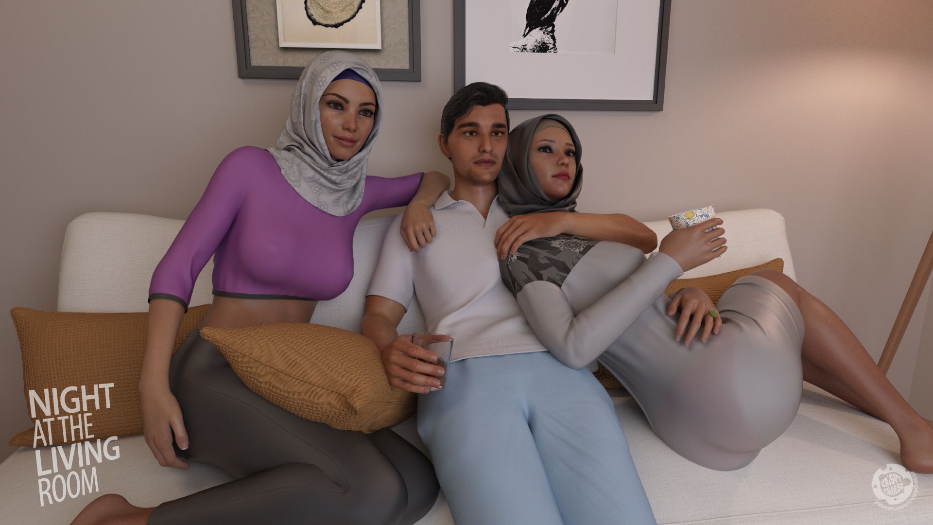 Night At The Living Room - Chapter 1