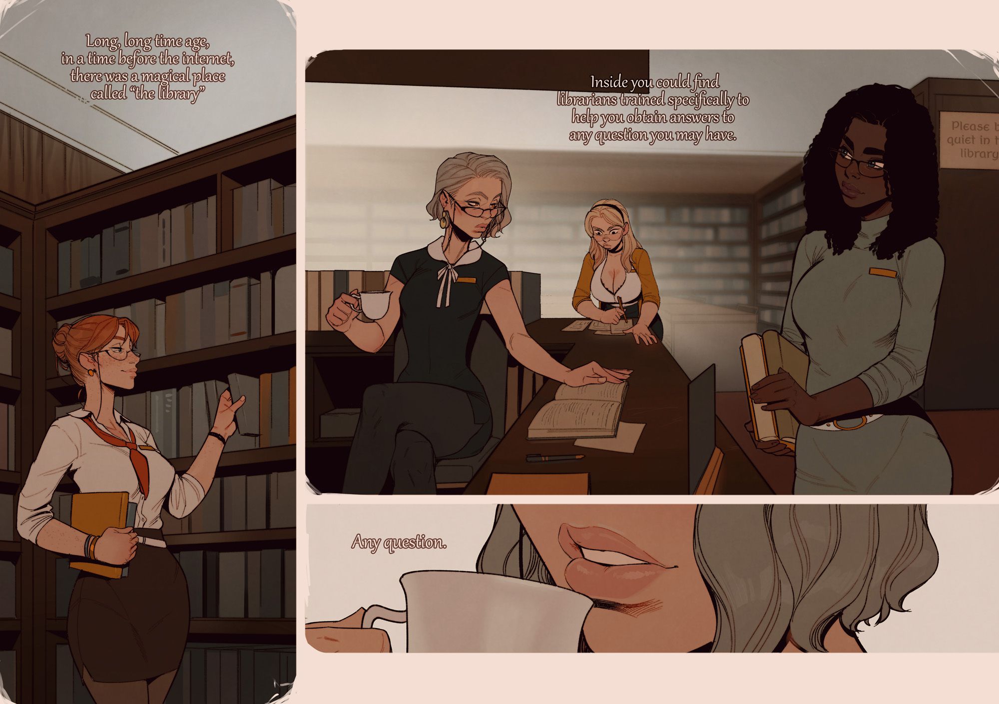 The Library (1-2) - Chapter 1