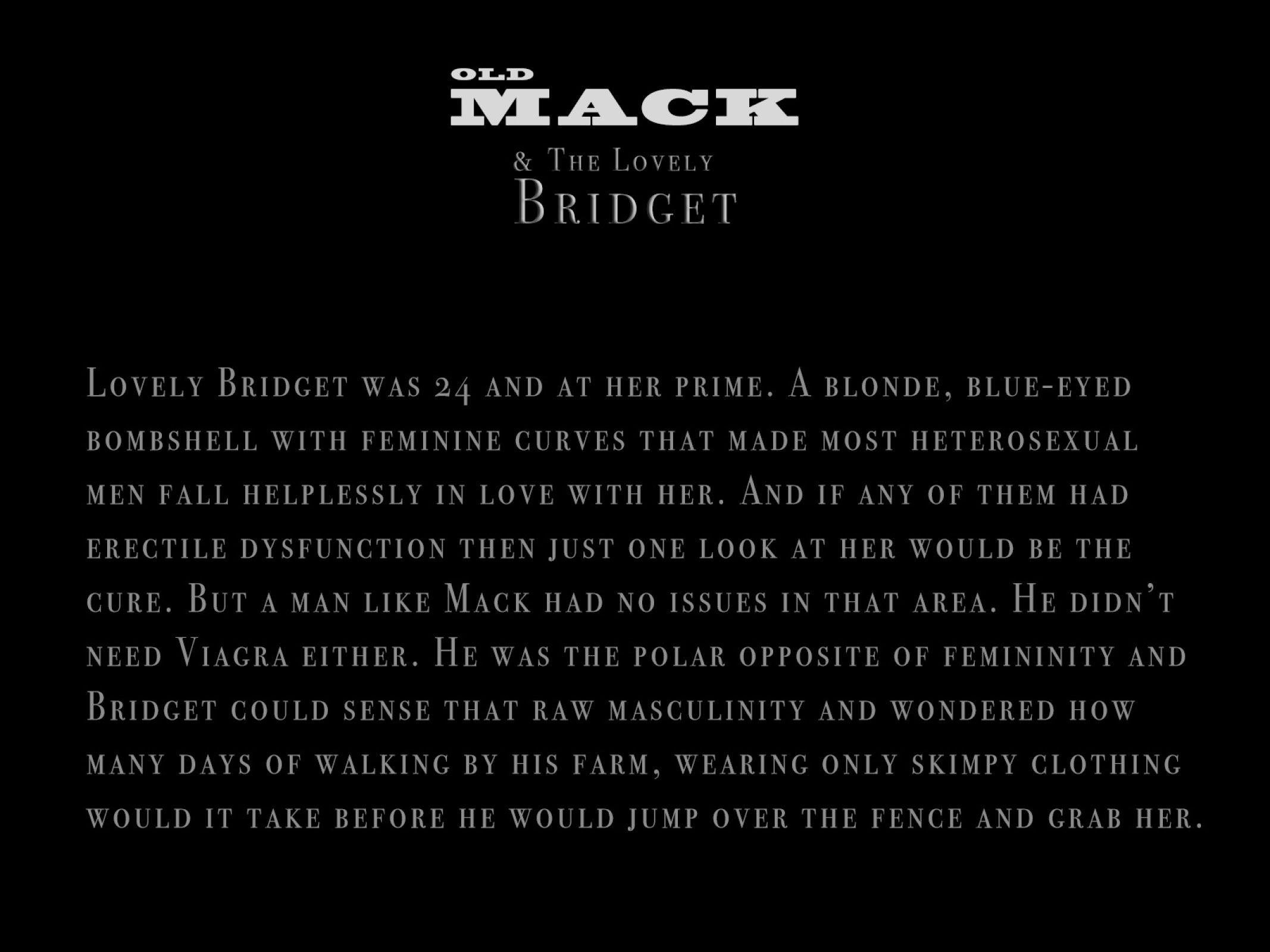 Old Mack And The Lovely Bridget - ch. 1-2