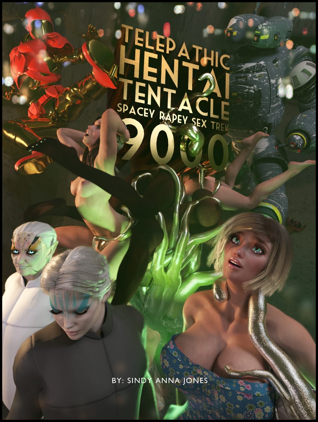 Telepathic Hentai Tentacle Spacey Rapey Sex Trek 9000 - Chapter 1