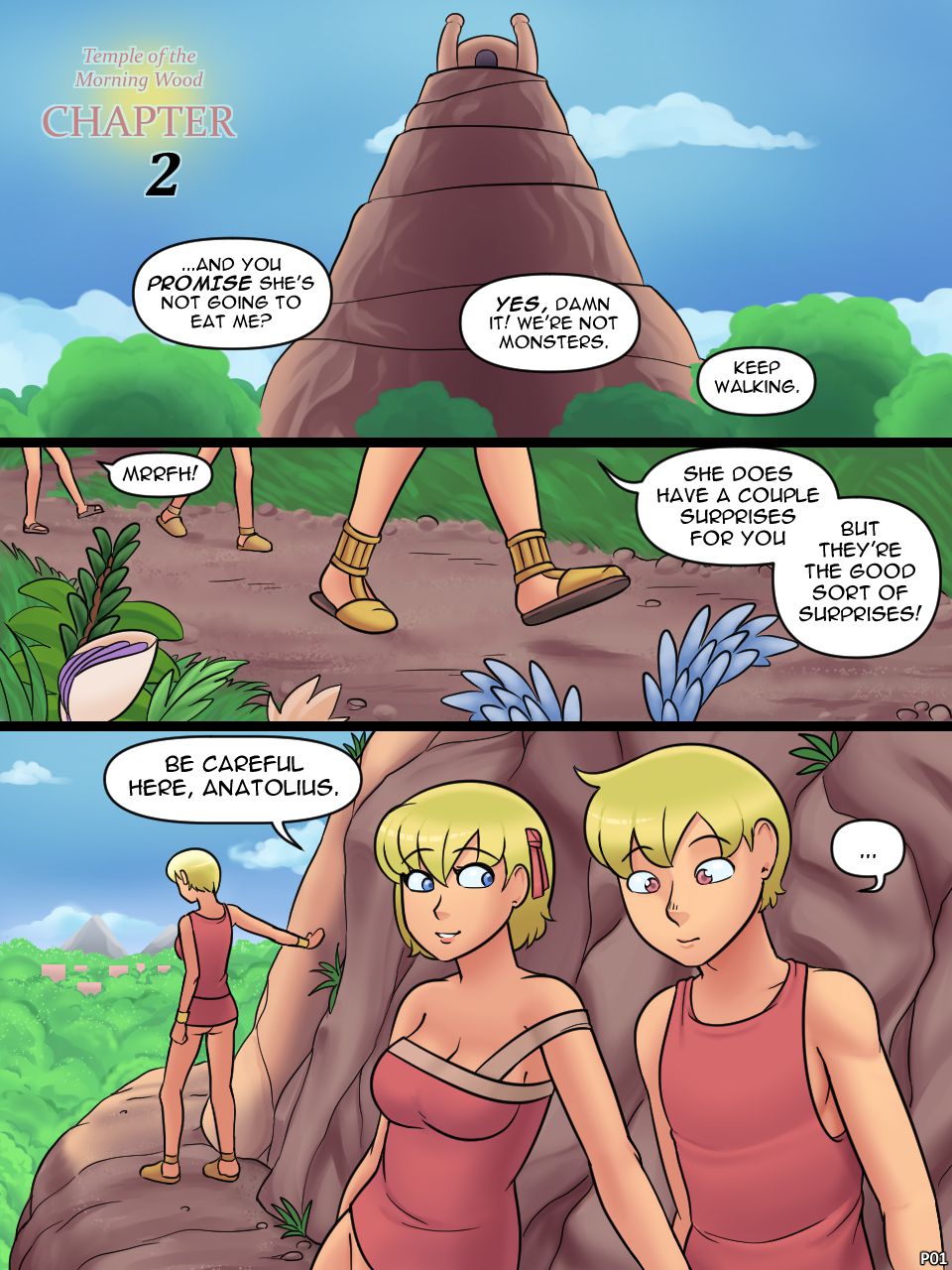 Temple of the Morning Wood - ch. 1-2