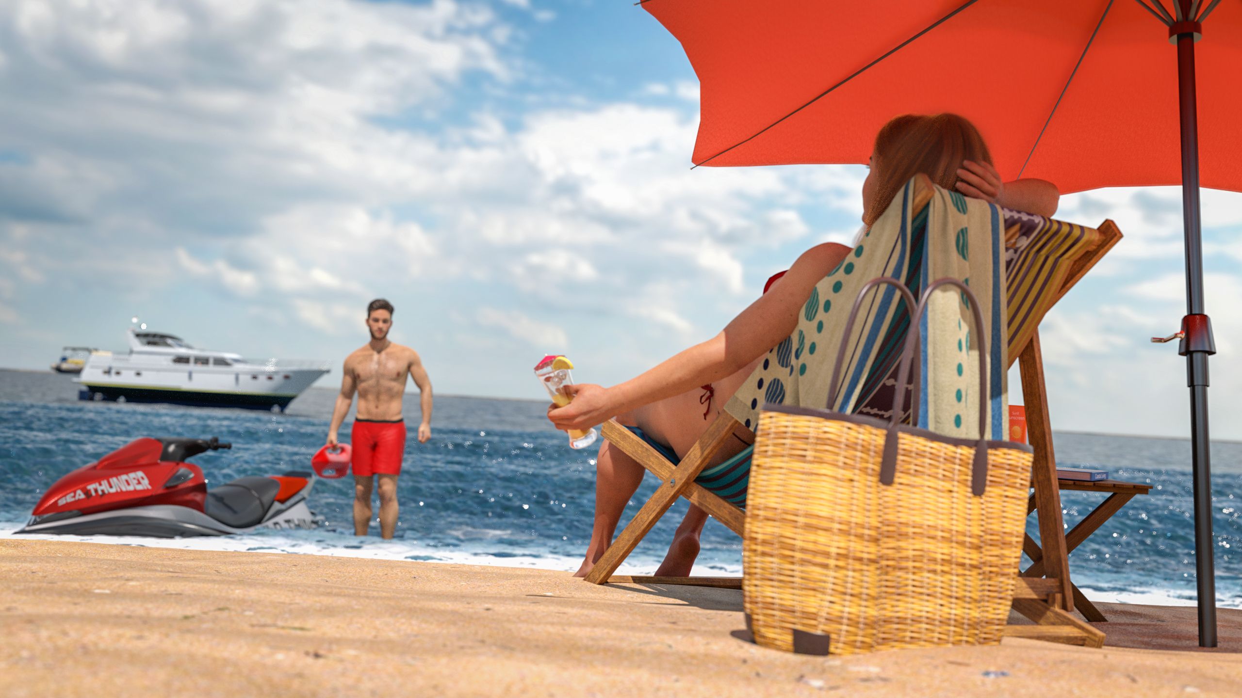 A Day At The Beach - Chapter 1