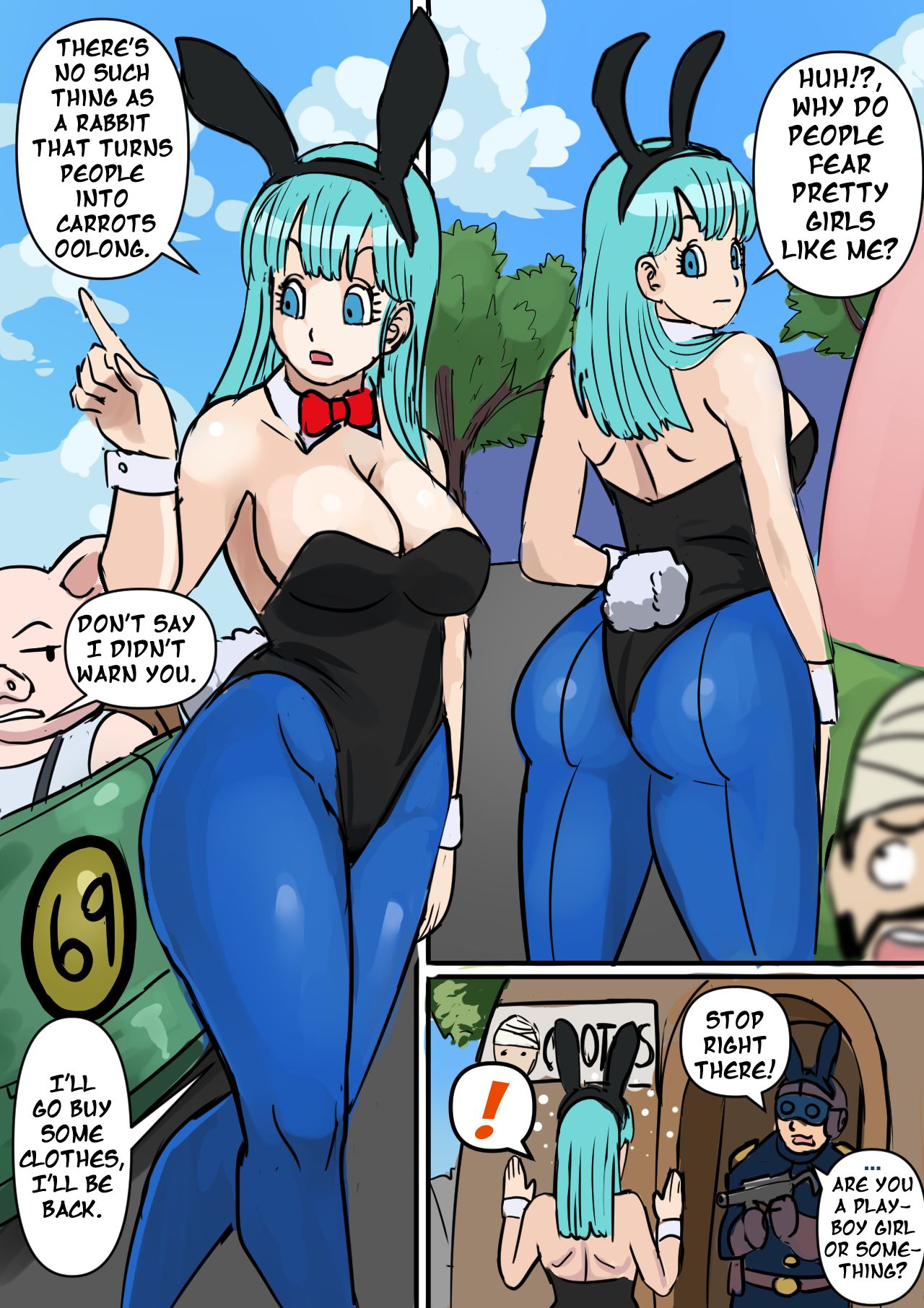 Bulma Short Comic - Chapter 1