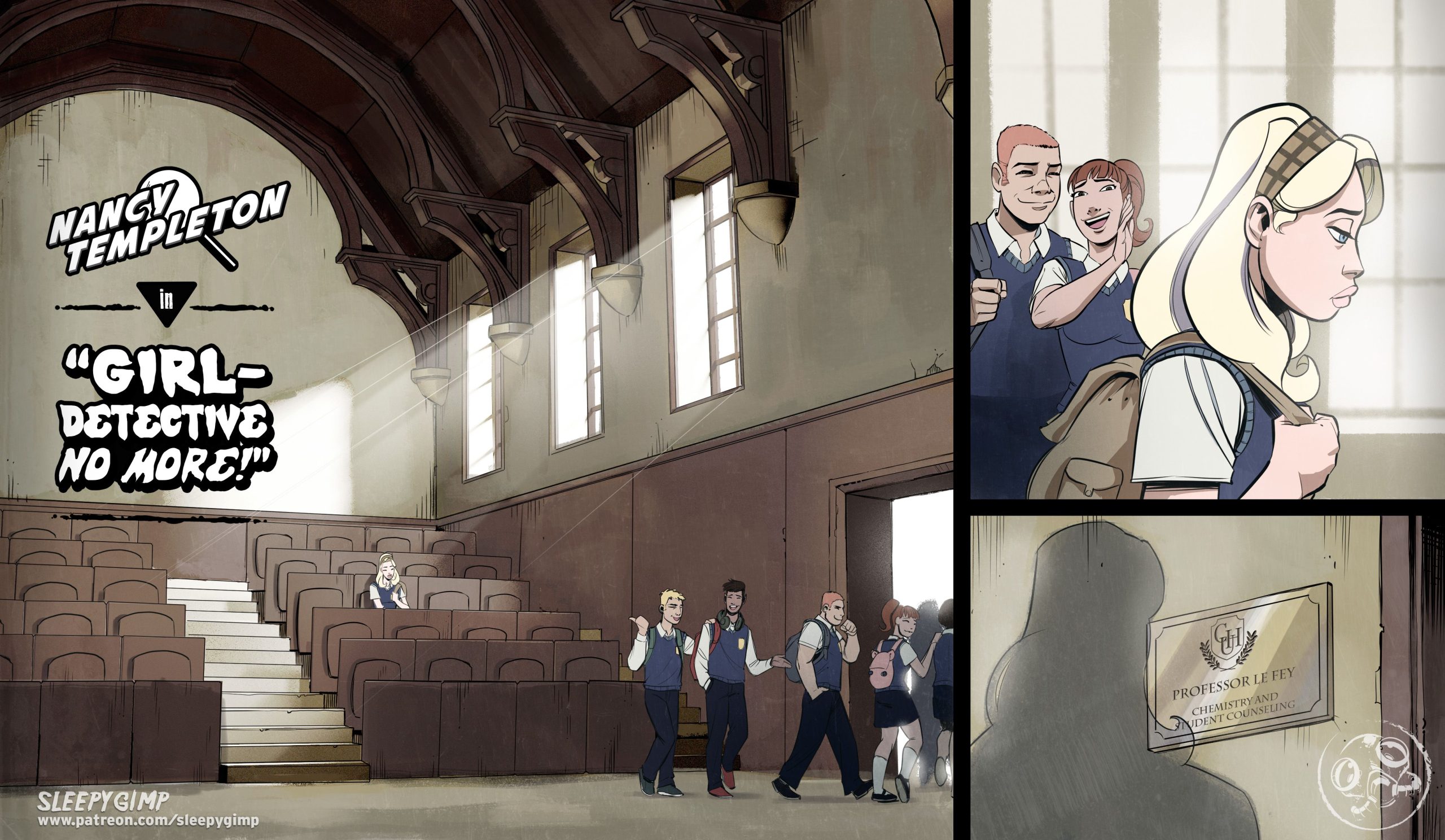 Girl-Detective No More! (1-2) - Chapter 1