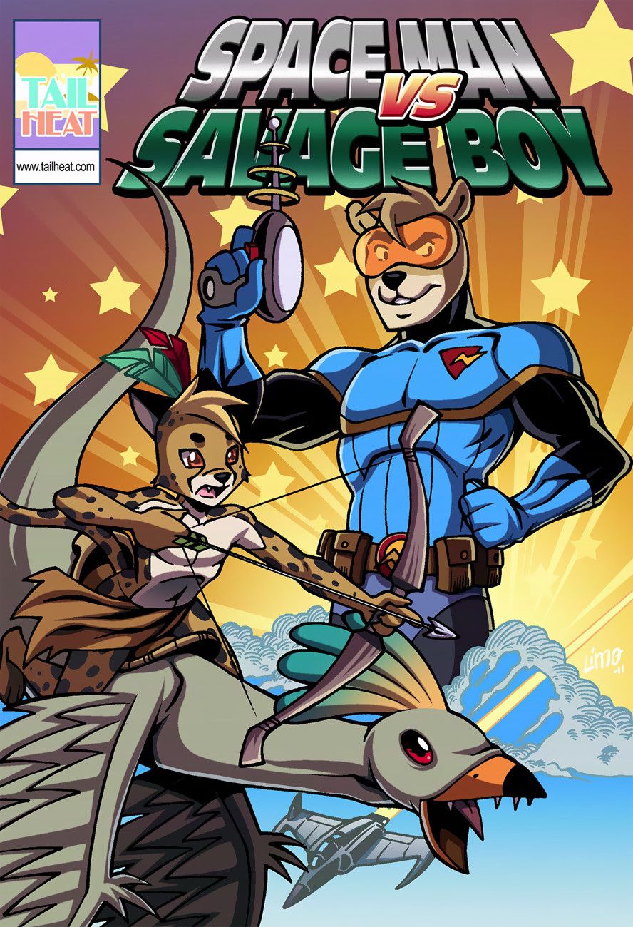 Space Man -vs- Savage Boy - Chapter 1
