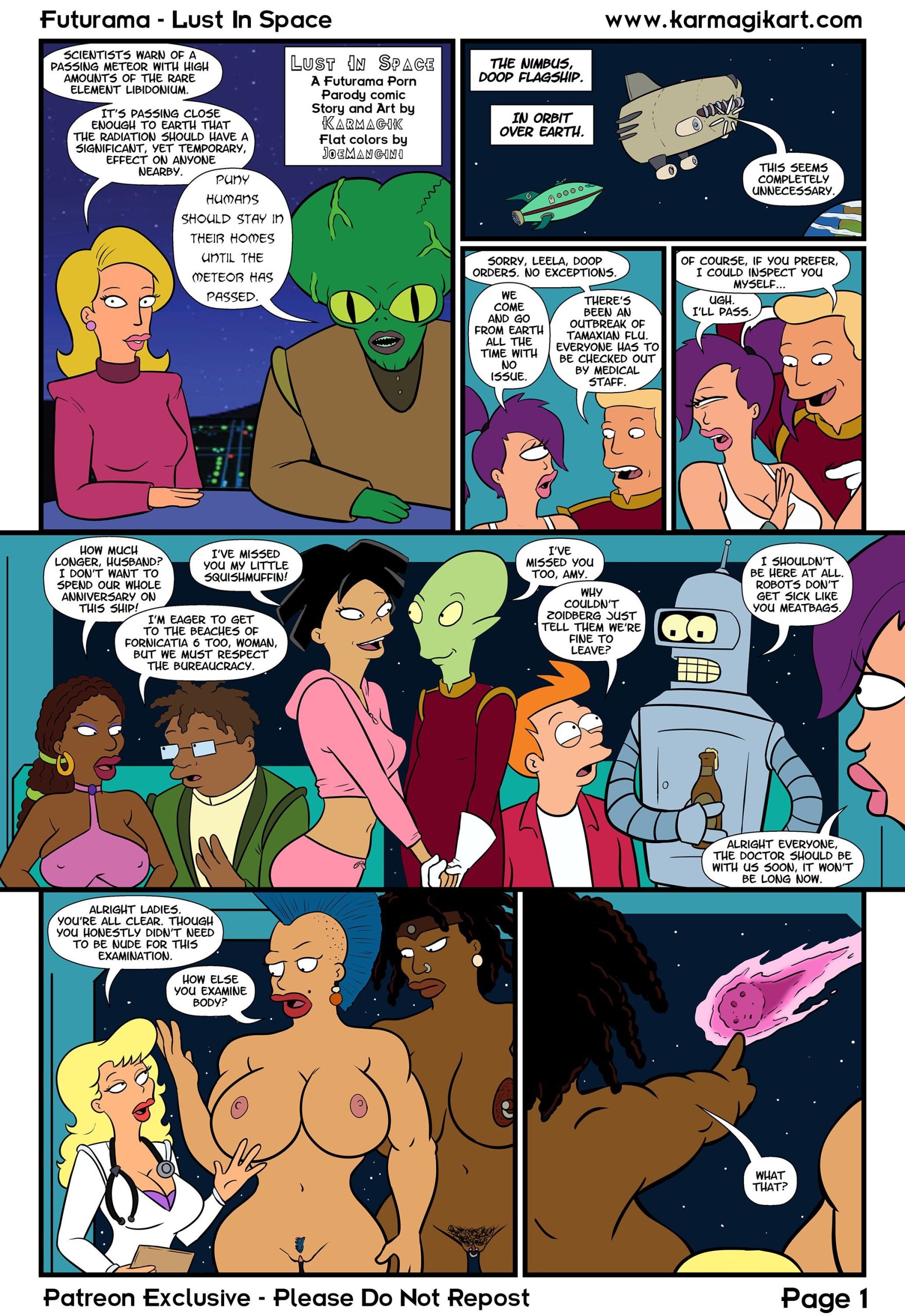 Lust In Space (1-2) - Chapter 1