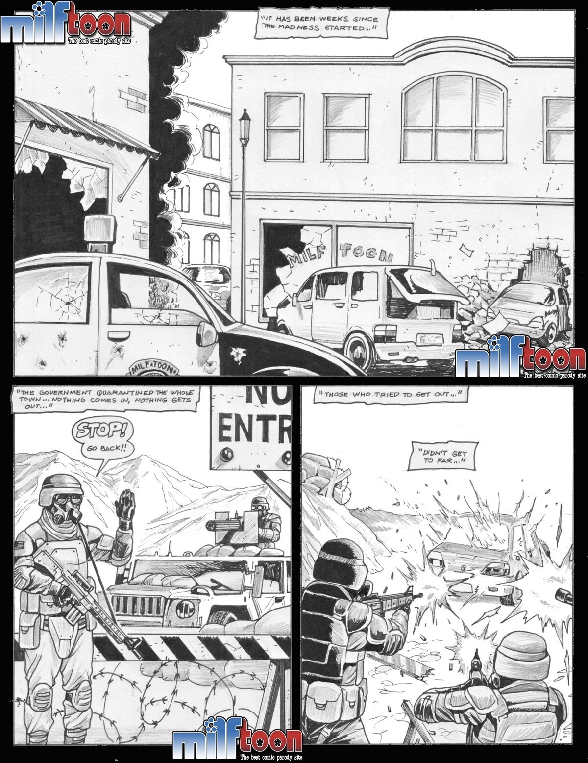 Contains Virus Zombies - Chapter 1