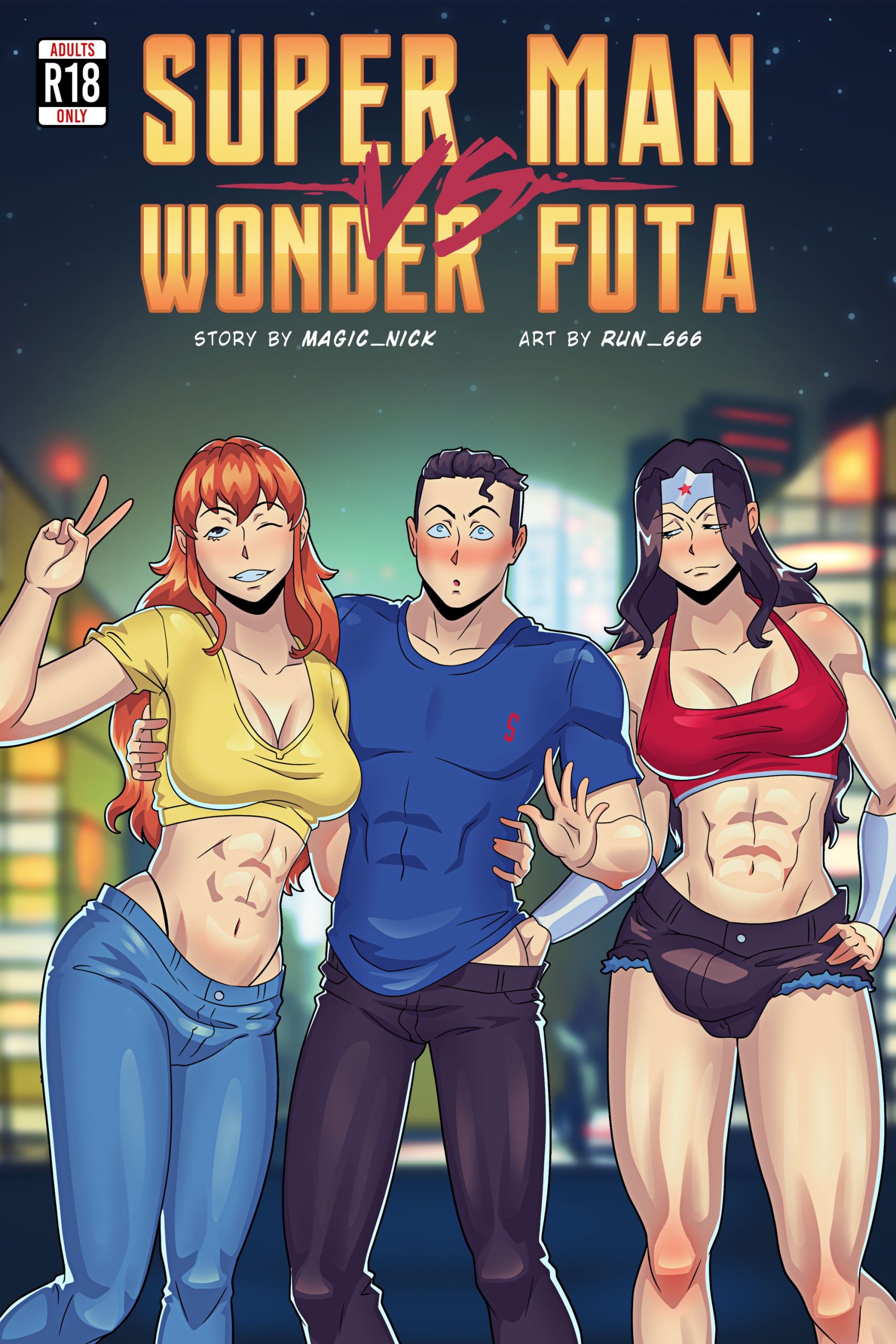 Super Man VS Wonder Futa - Chapter 1