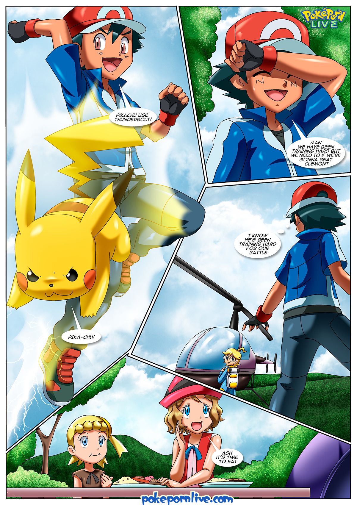 Kalos Threesome - Chapter 1