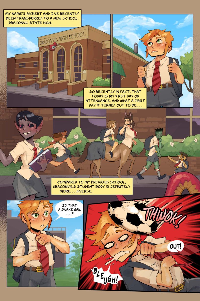 A Boy and His Familiar – School Days - Chapter 1