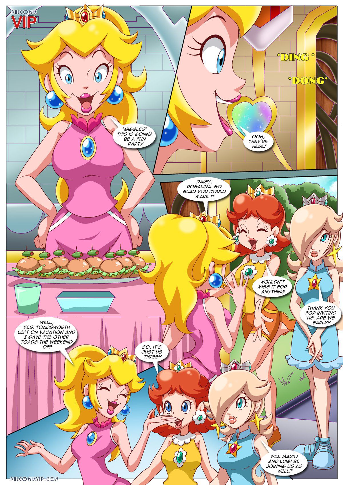 Peachy Party - Chapter 1