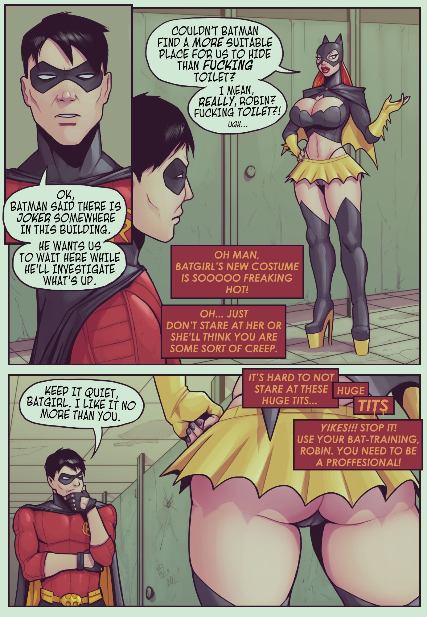 Ruined Gotham – Batgirl Loves Robin - Chapter 1