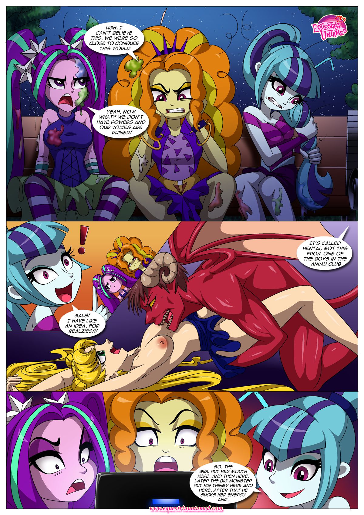 The Dazzlings Revenge - Chapter 1