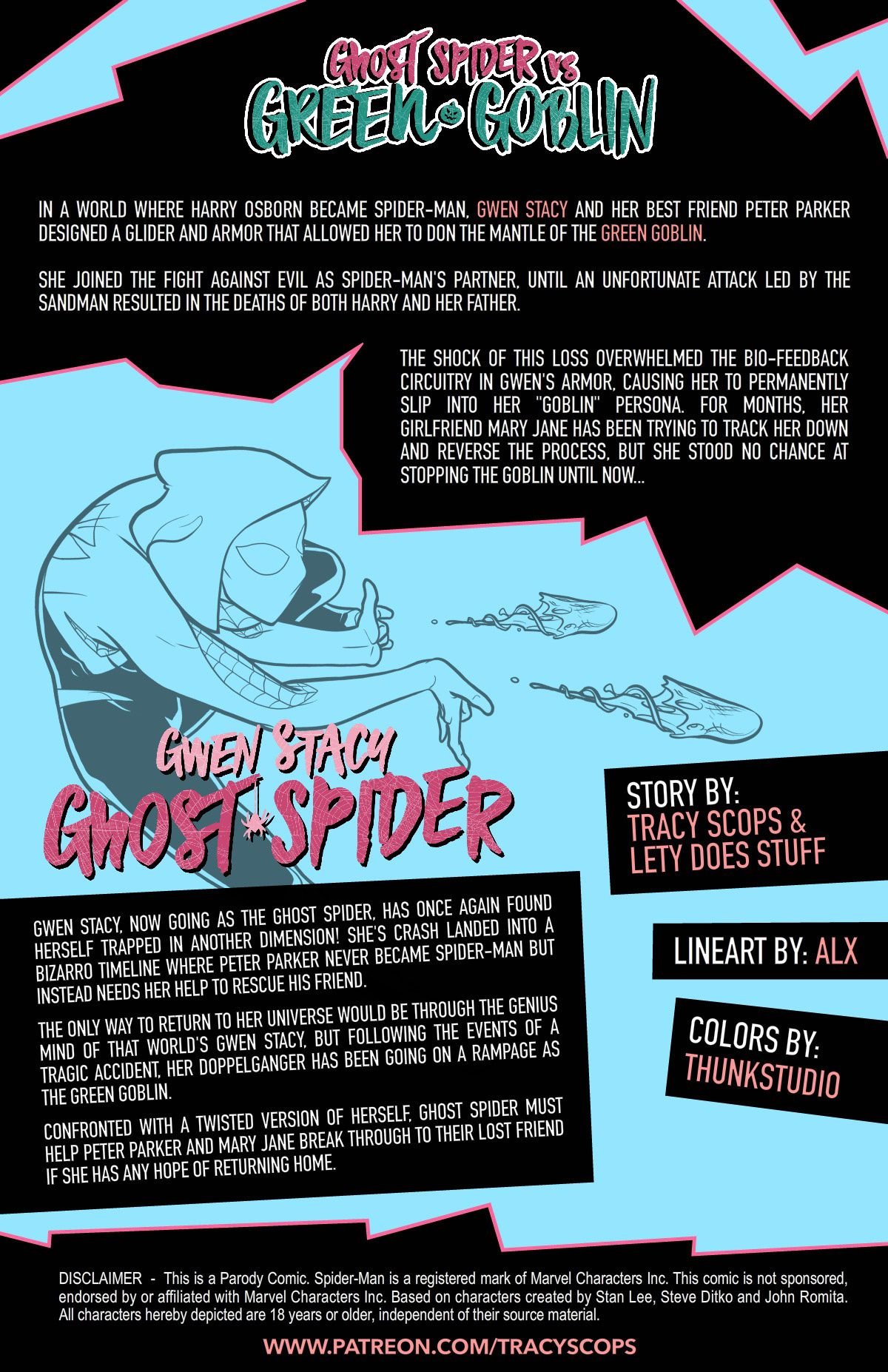 Ghost Spider VS. Green Goblin - Chapter 1