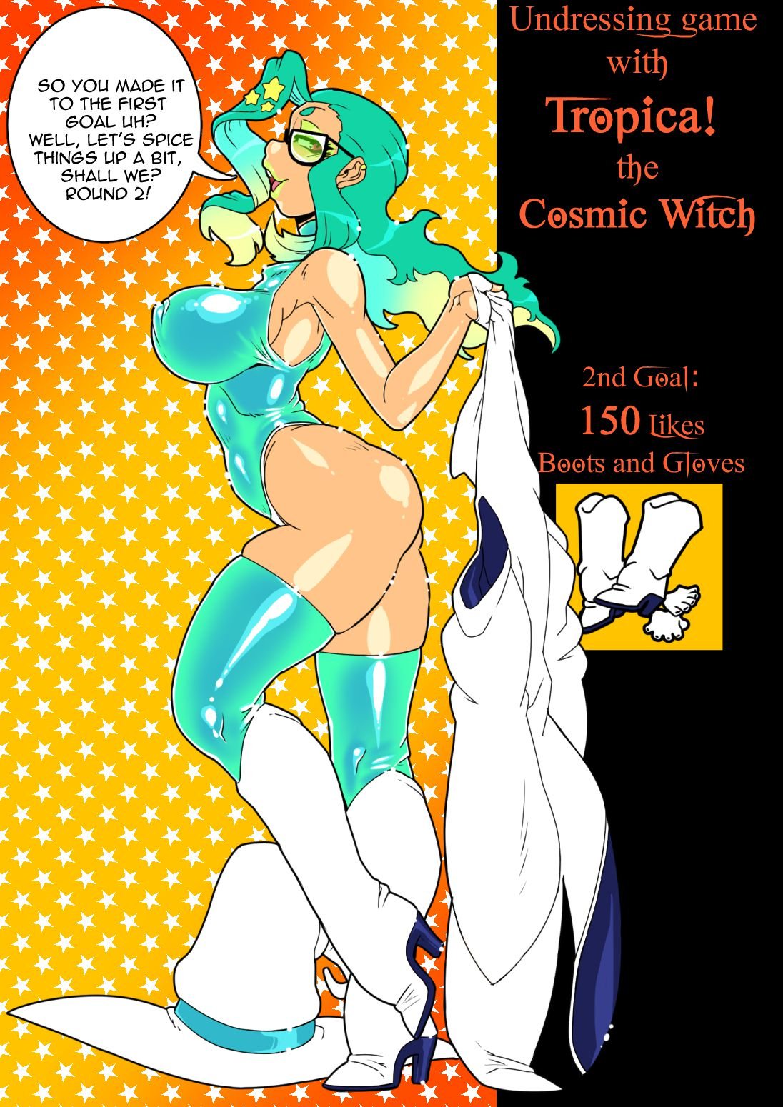Undressing Game with Tropica the Cosmic Witch - Chapter 1