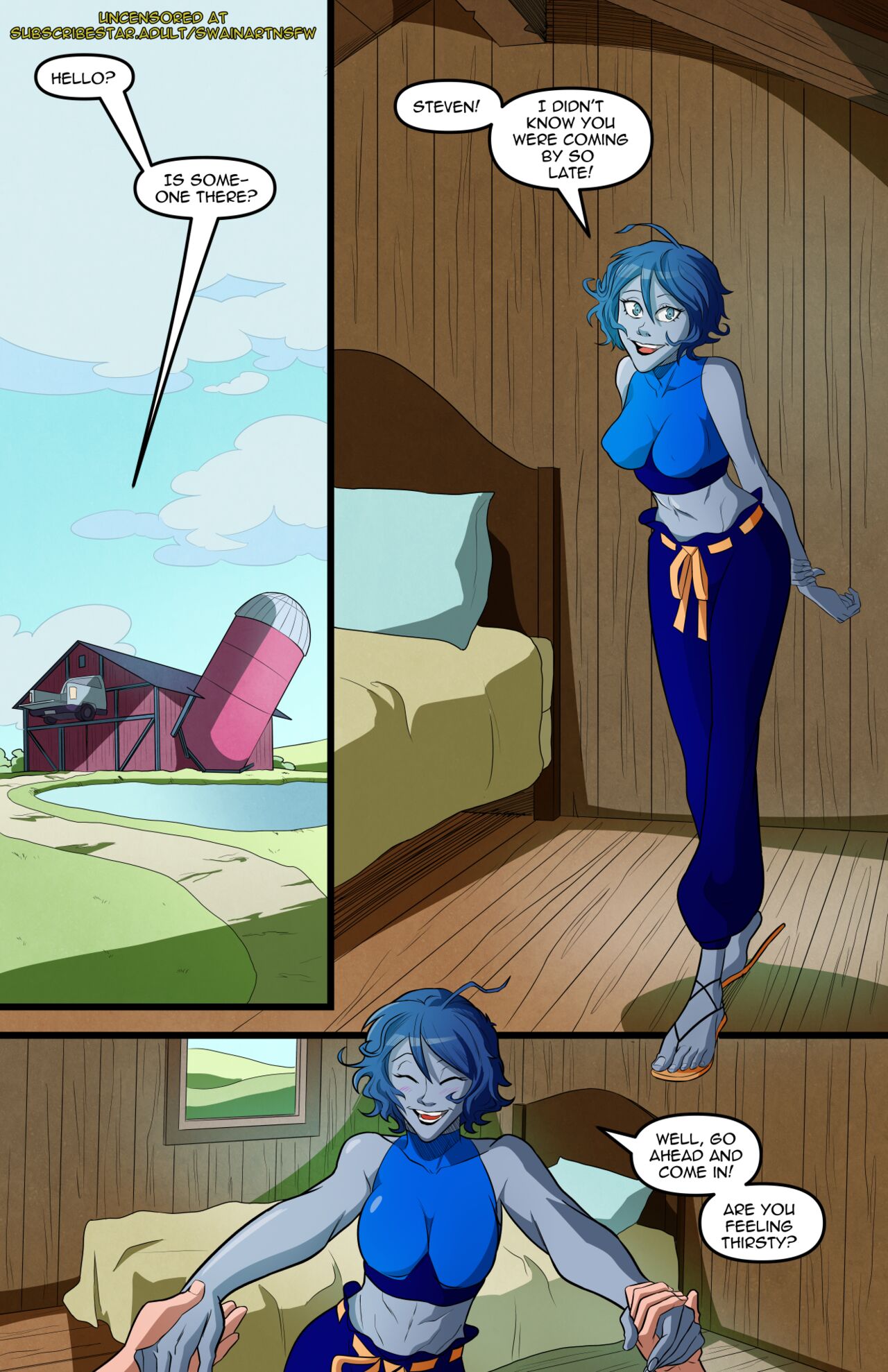 Lapis Lazuli and This Guy, Steven - Chapter 1