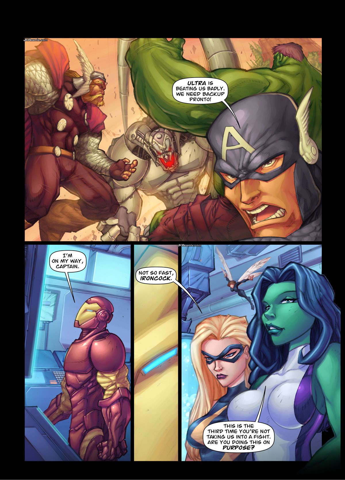 Assvengers (1-2) - Chapter 1