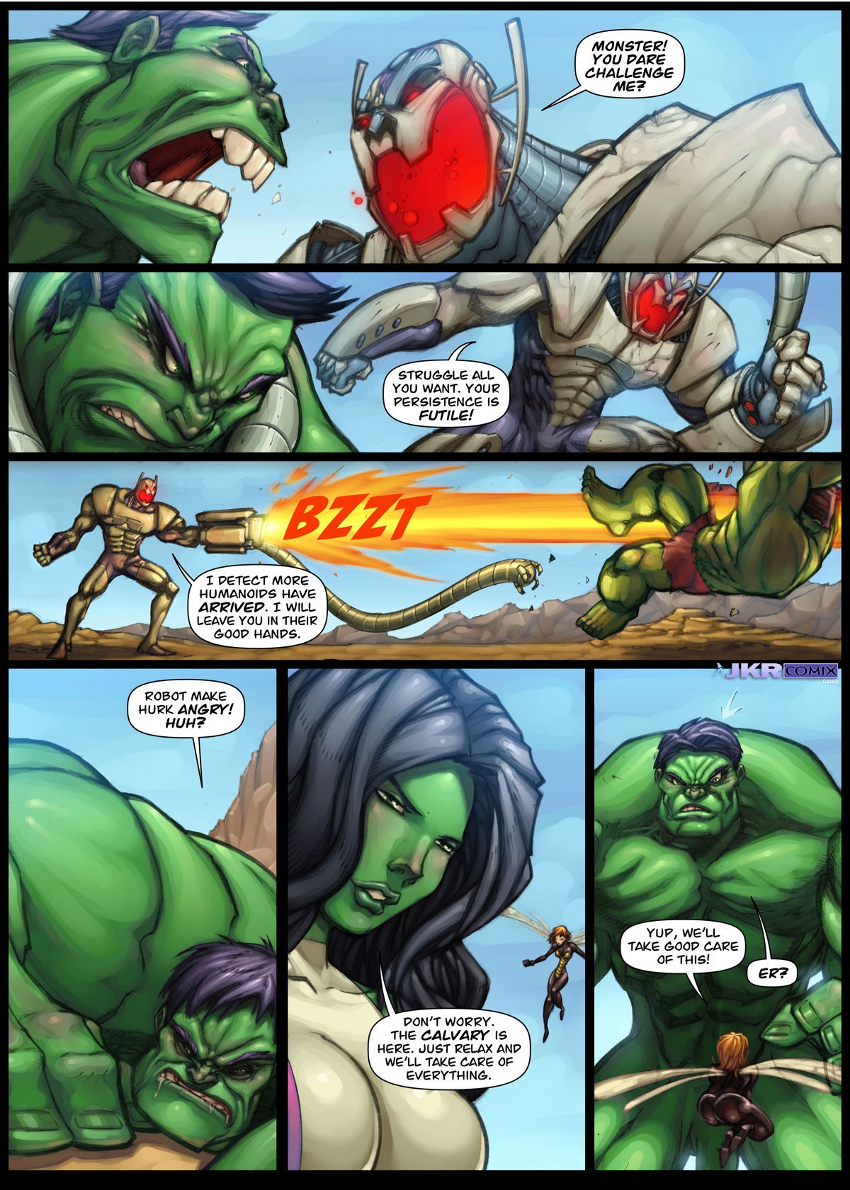 Assvengers (1-2) - Chapter 2