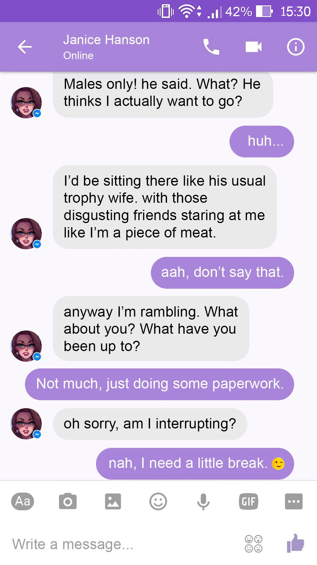 Chat With Janice - Chapter 1