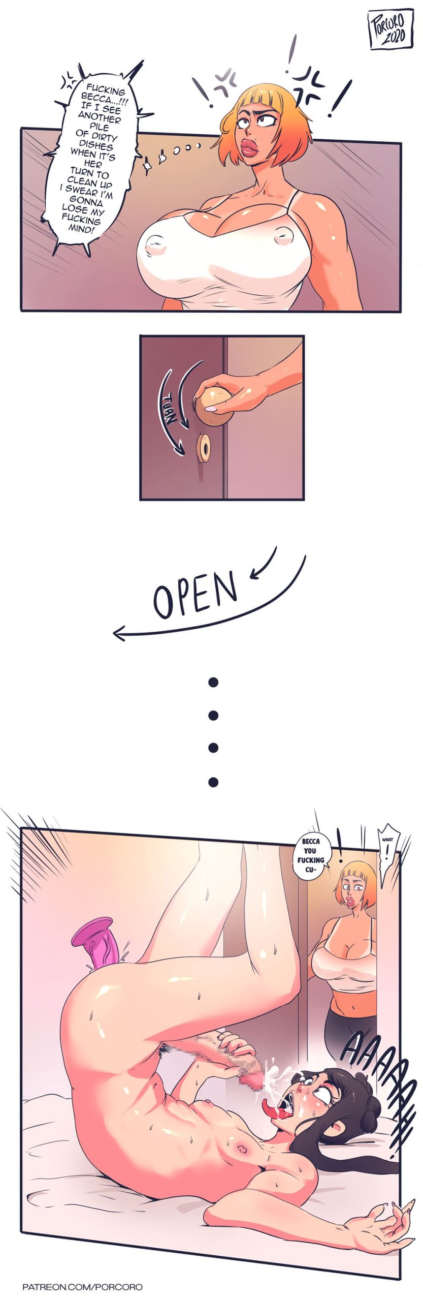Becca and her Roommate - Chapter 1