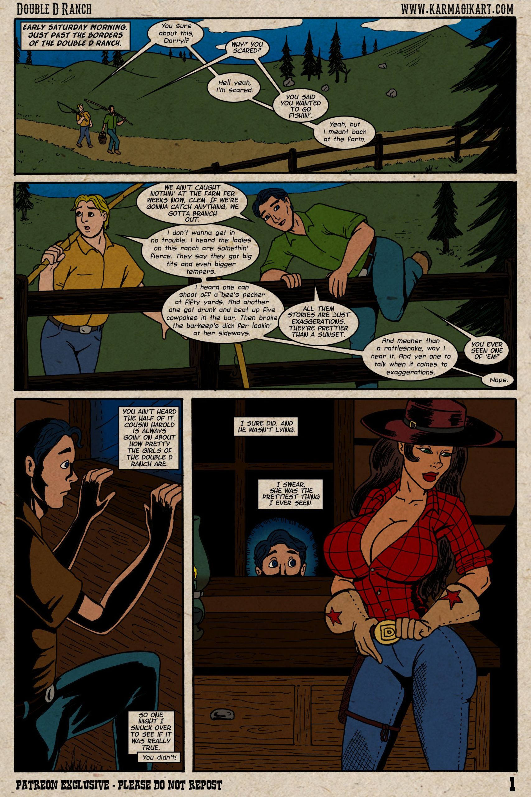 The Cowgirls Of The Double D Ranch (1-5) - Chapter 2