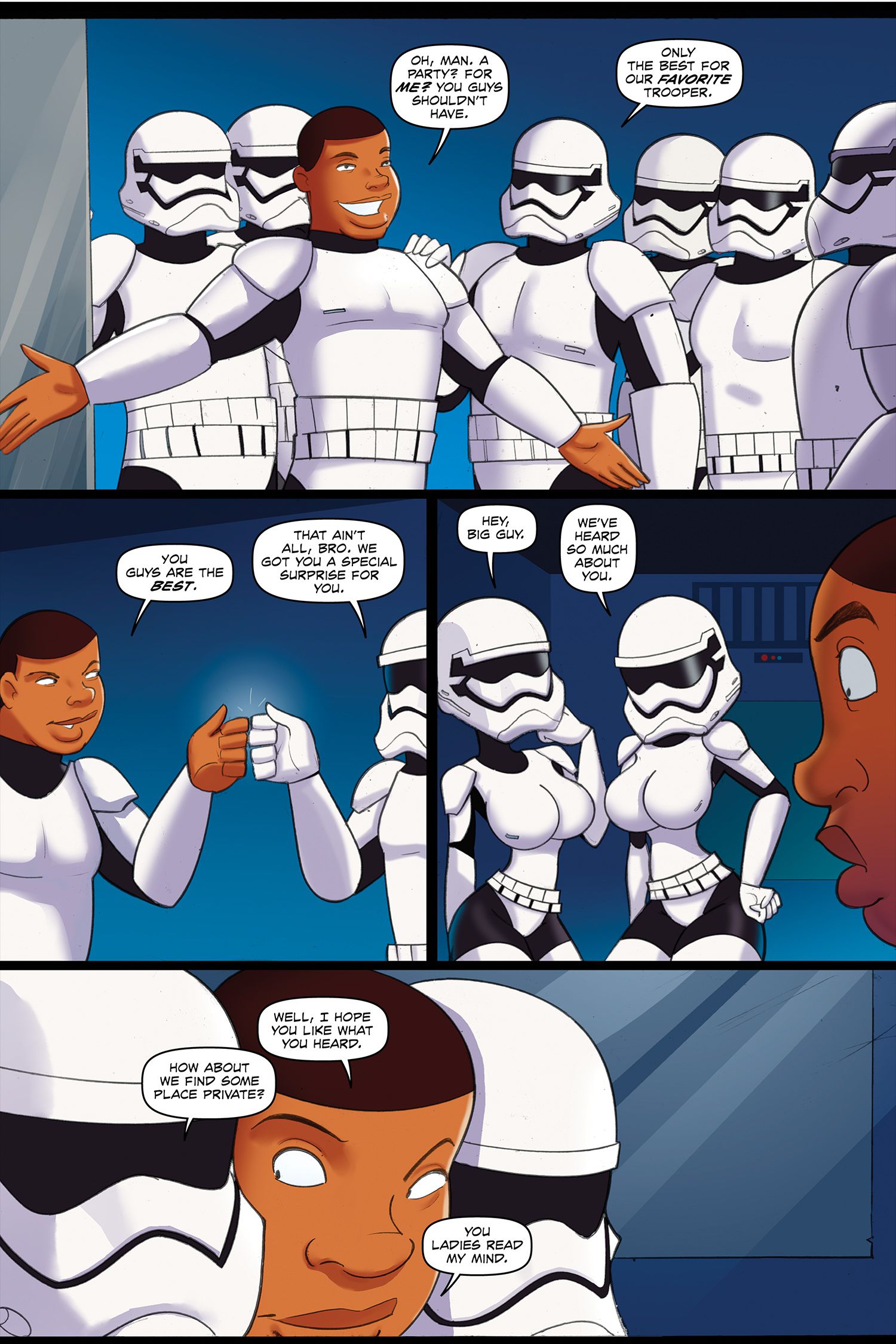 The Cock Awakens (1-2) - Chapter 1