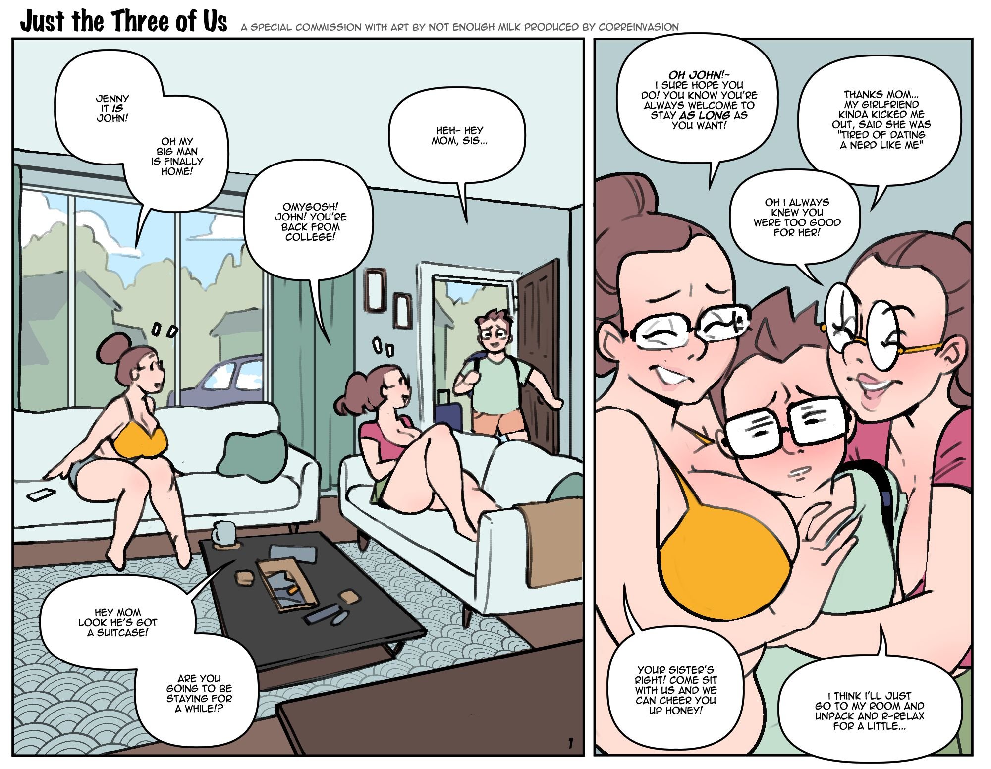 Just the three of us - Chapter 1