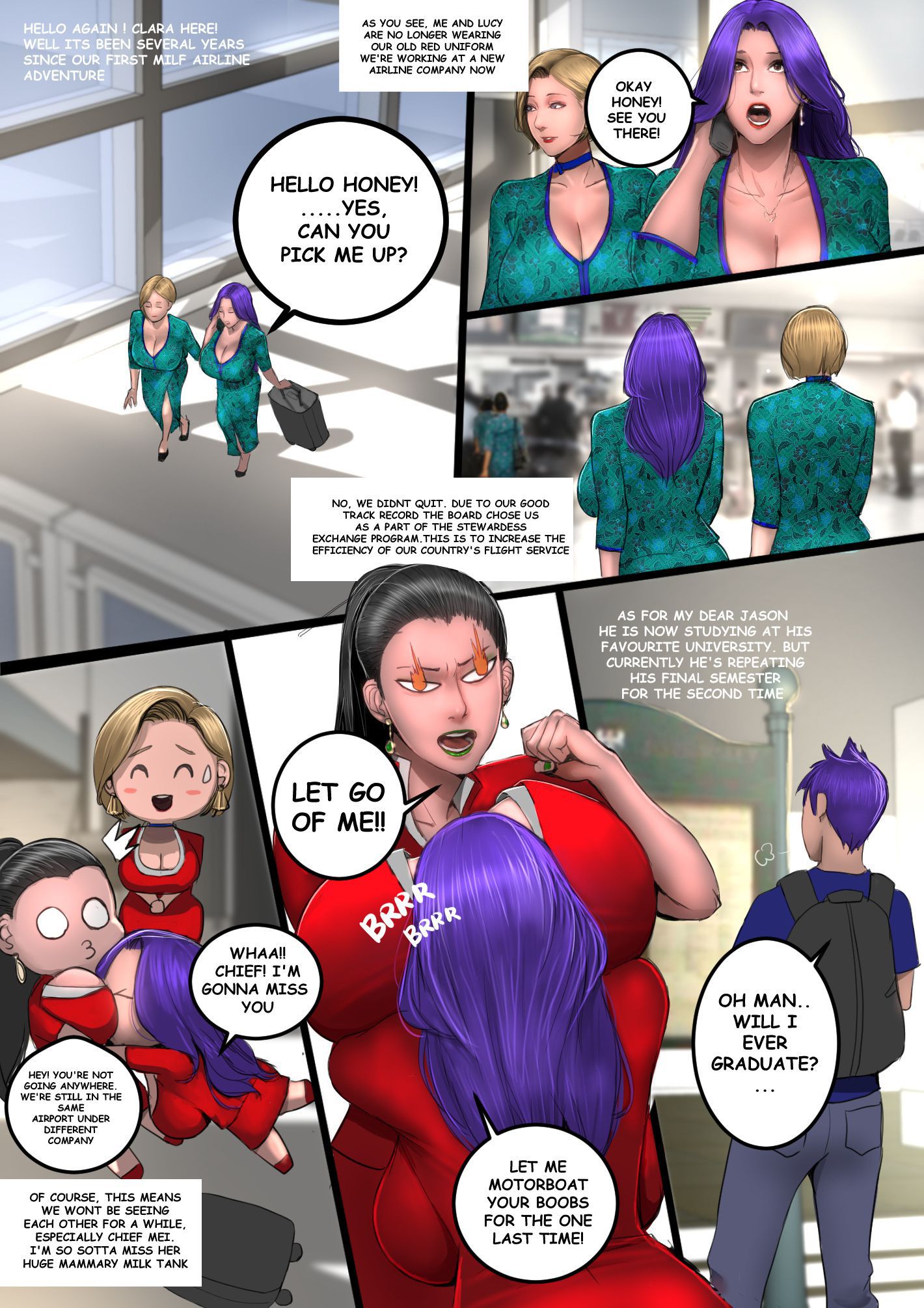 MILF Airline (1-3) - Chapter 2
