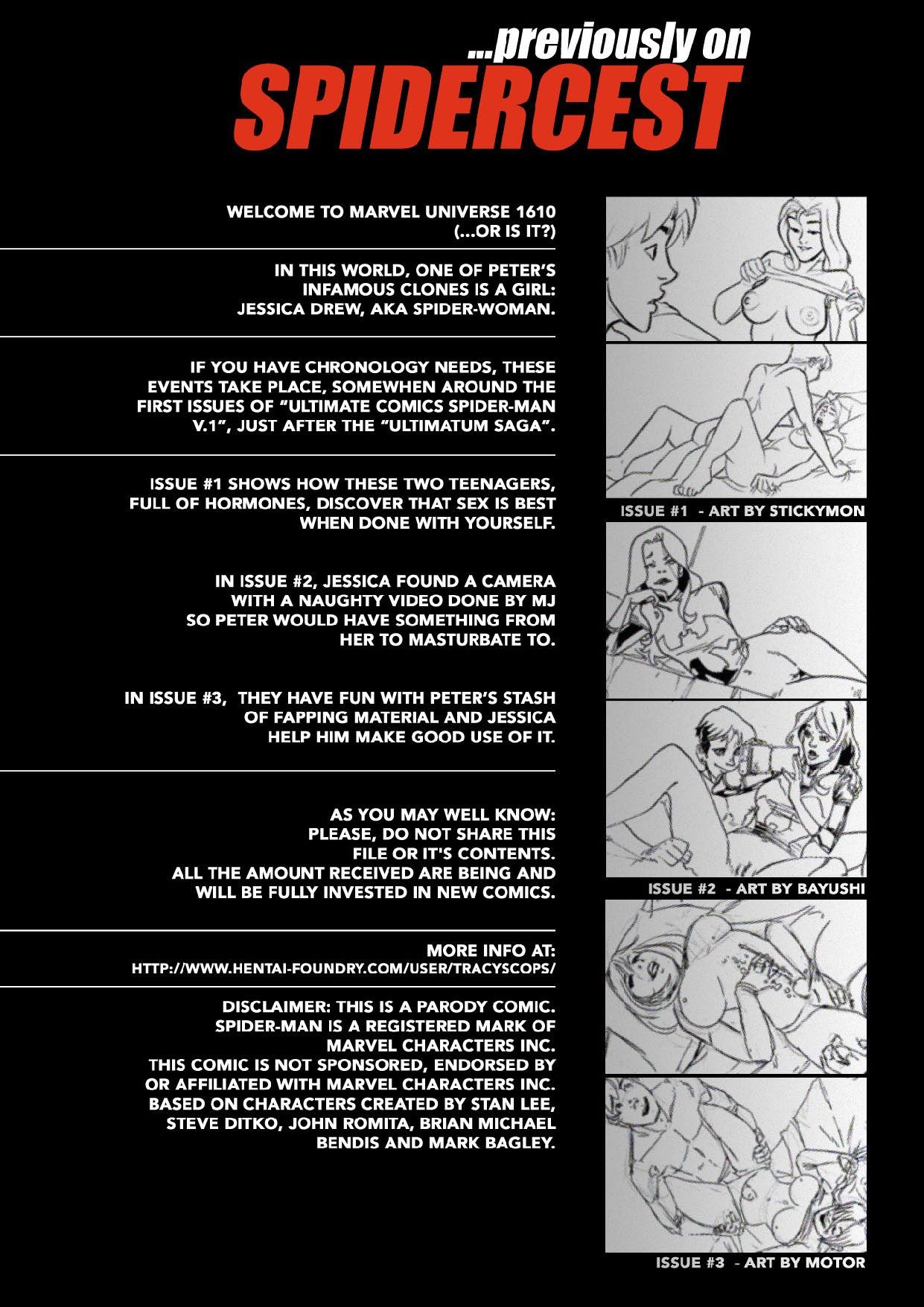 Spidercest - Chapter 4-6