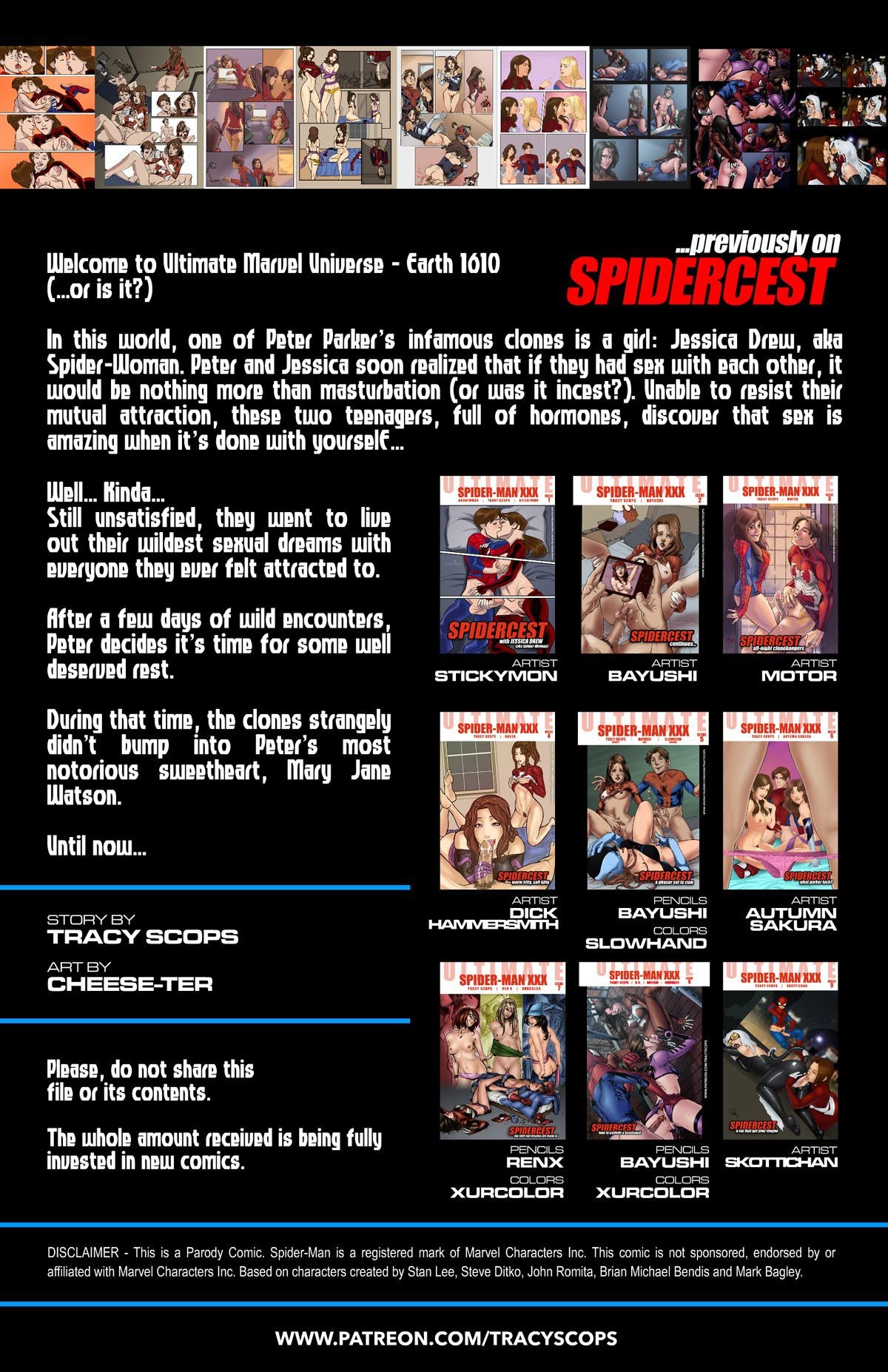 Spidercest - Chapter 10-11