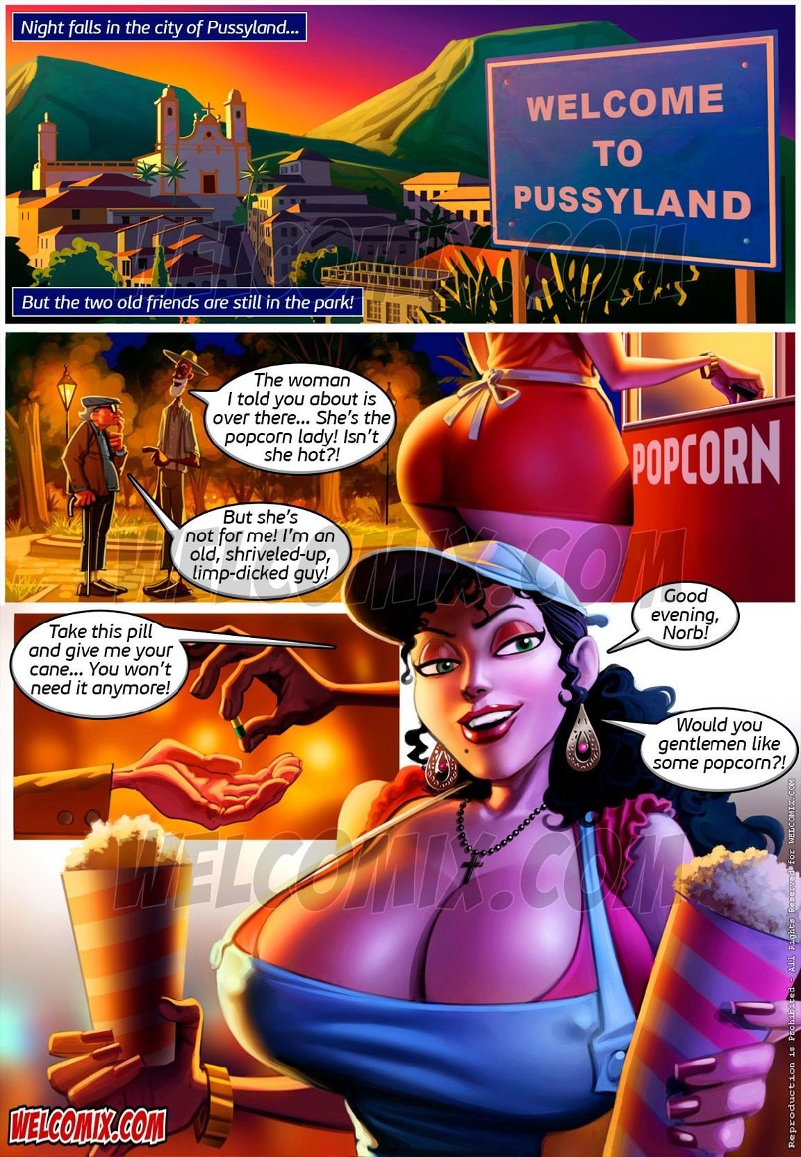 Old Geezers Of The Park - ch. 1-3