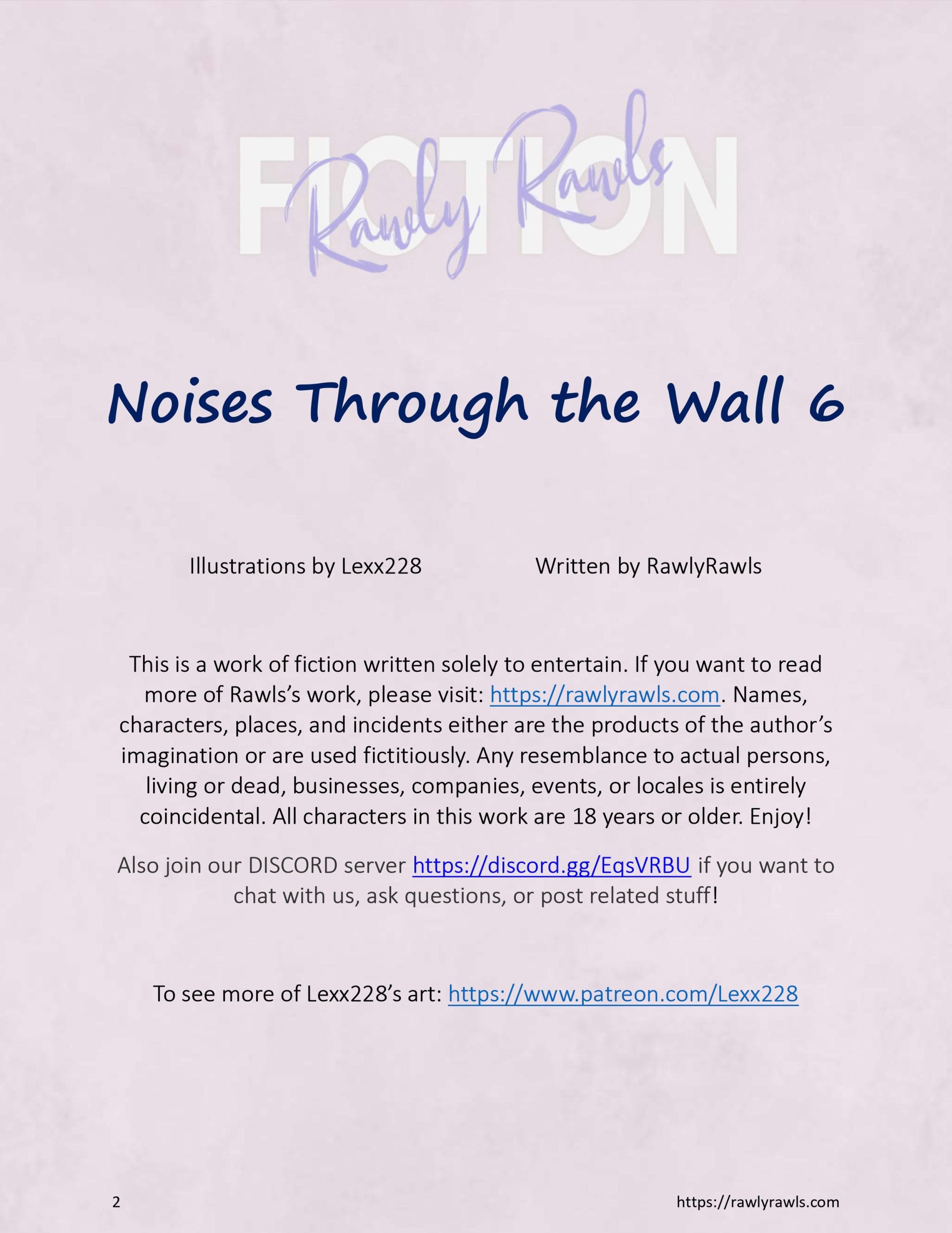 Noises Through The Wall - ch. 5-6