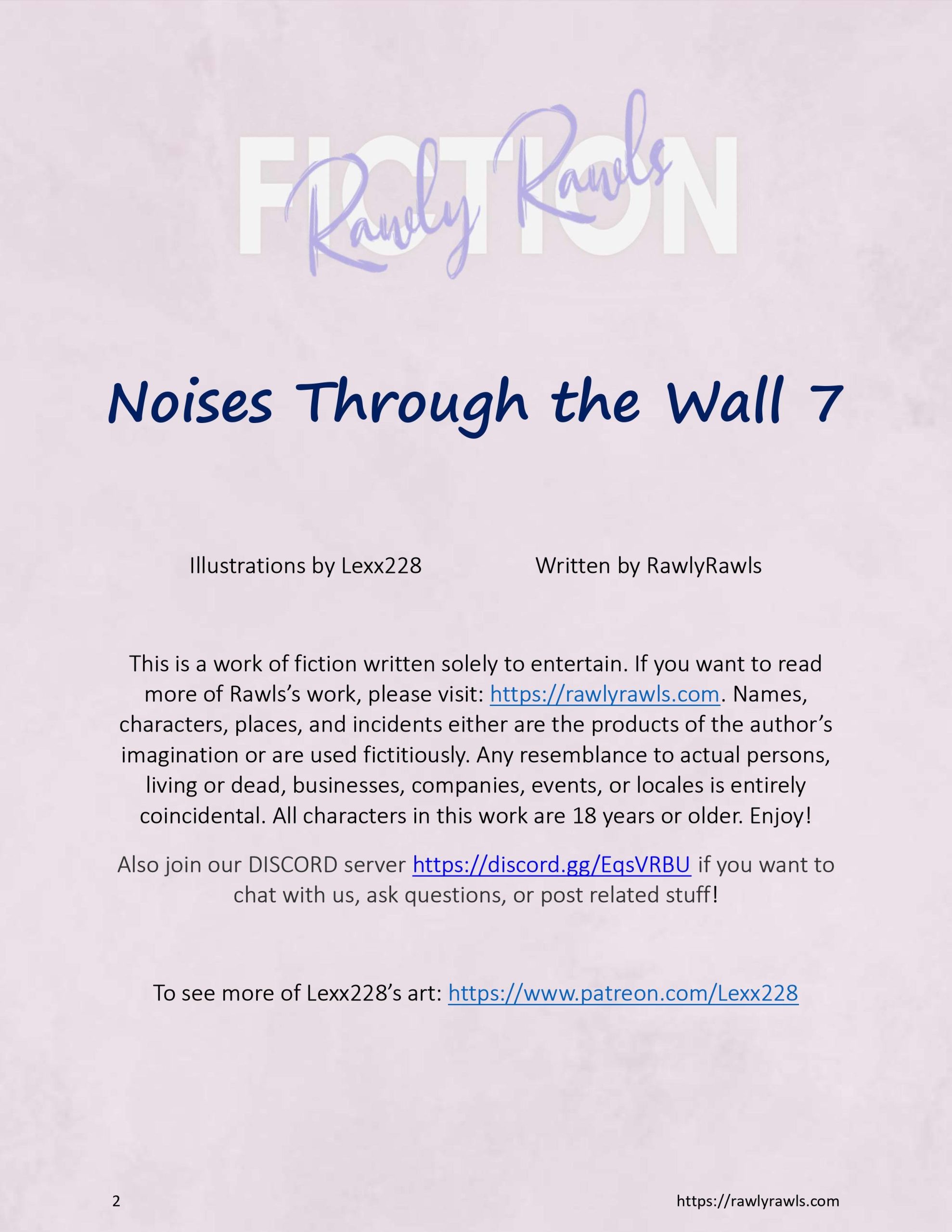 Noises Through The Wall - ch. 7-8