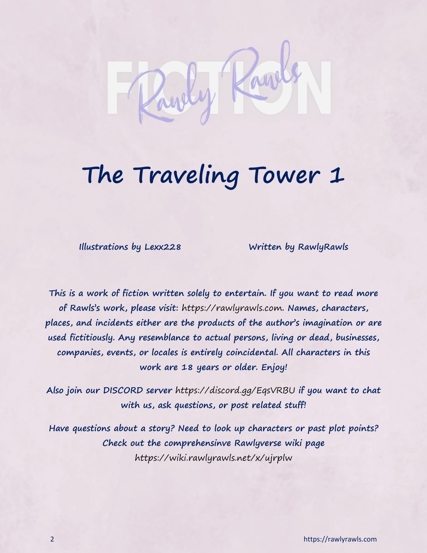 The Traveling Tower - Chapter 1