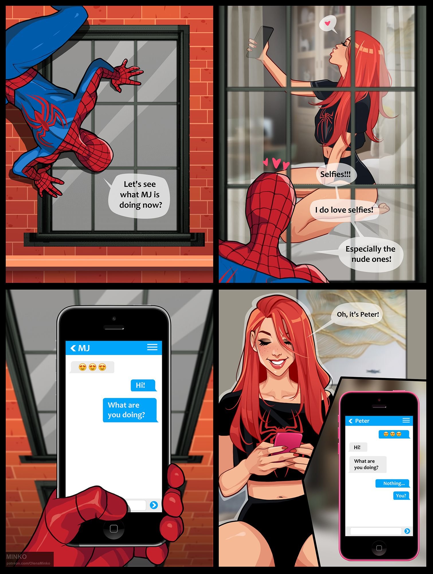 Mary Jane and unexpected visitor (1-2) - Chapter 1