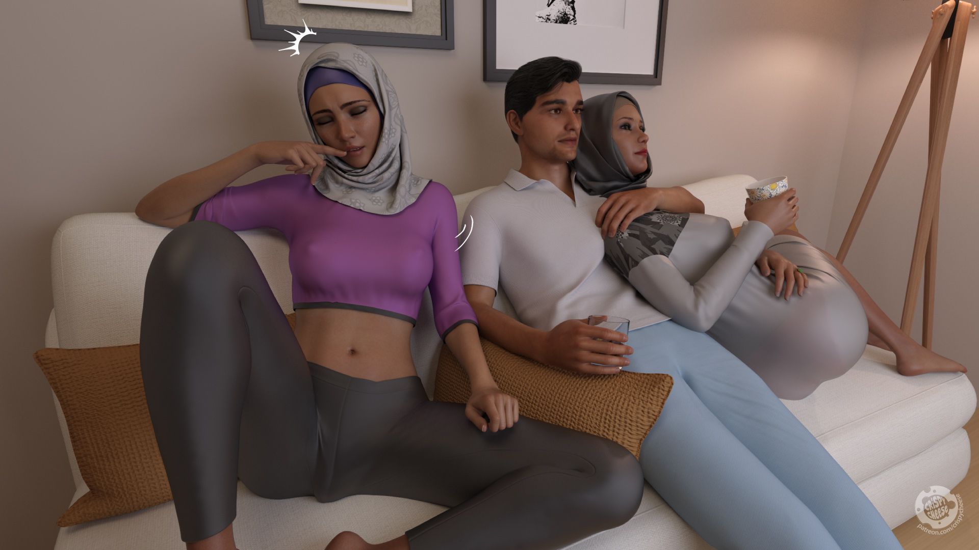 Night At The Living Room - Chapter 1