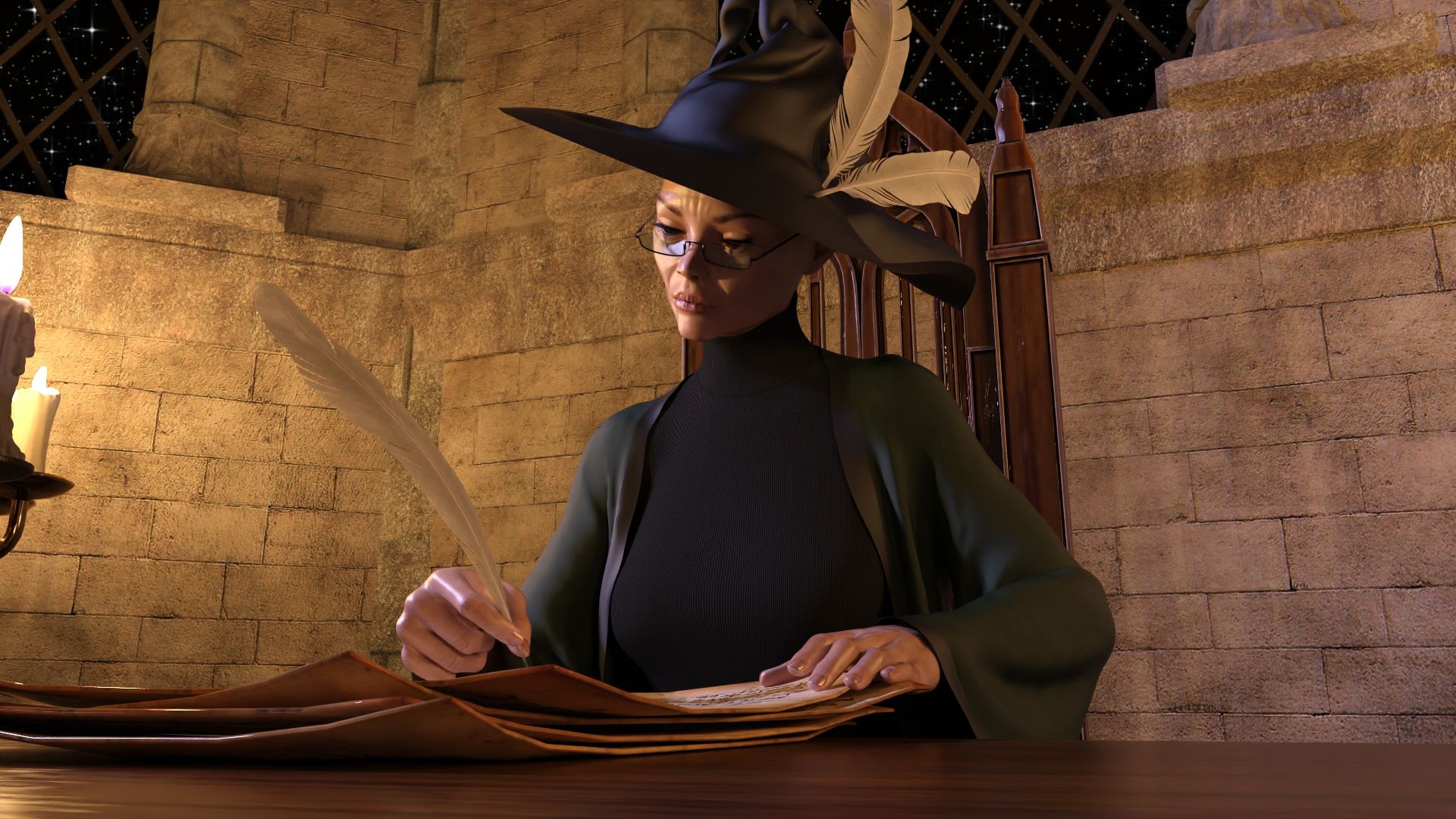 Hermione Granger and the Professor’s Wand - Chapter 3