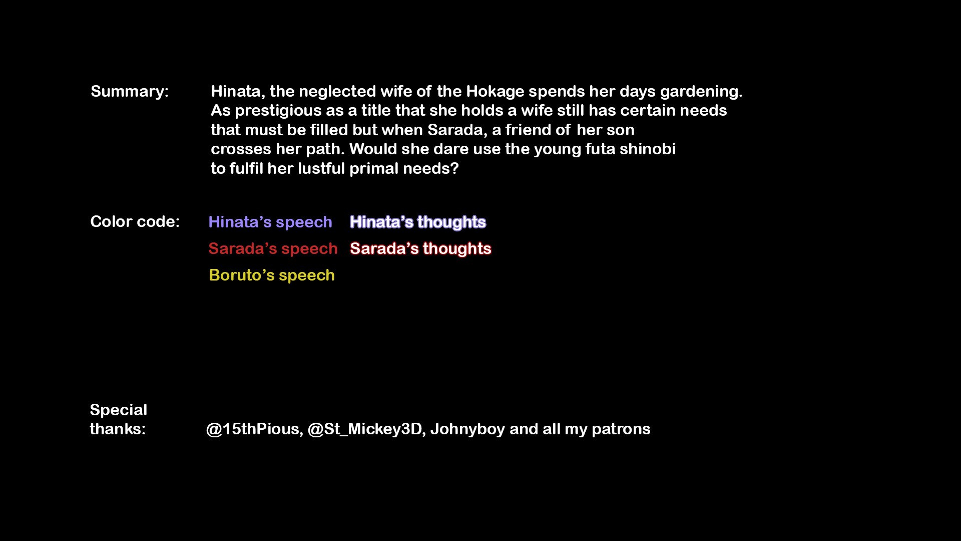 Hinata and Sarada - Chapter 2
