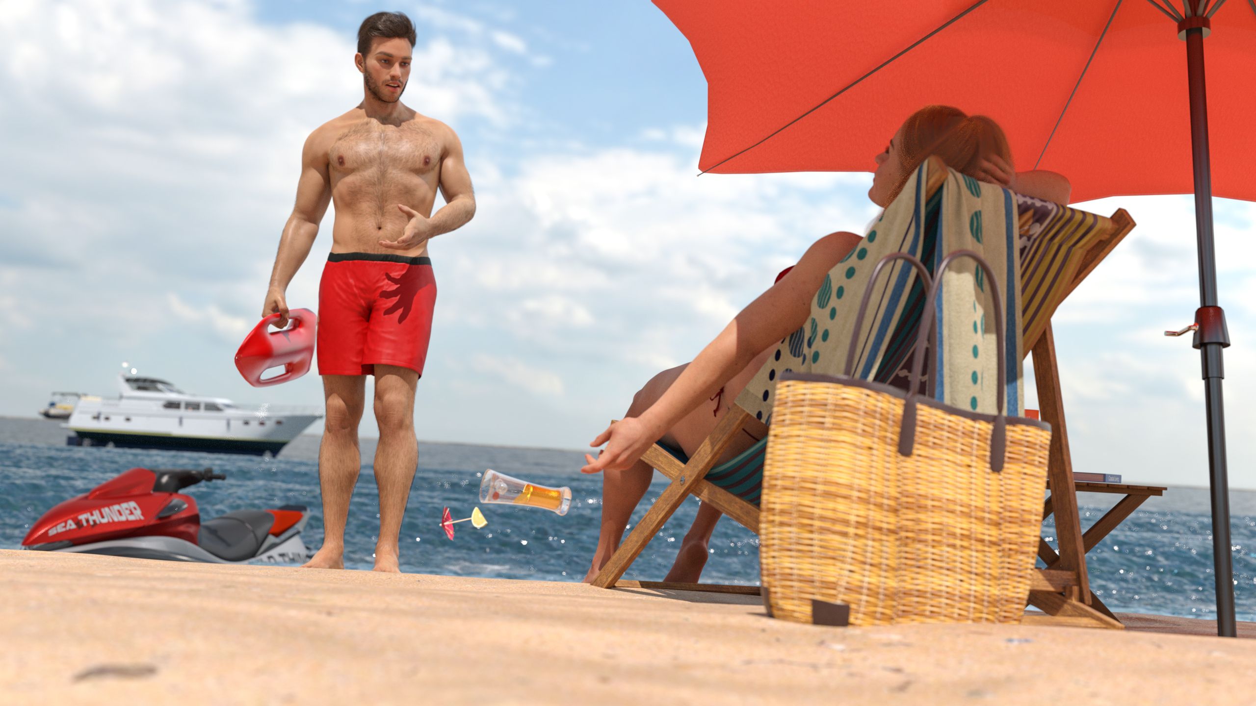A Day At The Beach - Chapter 1